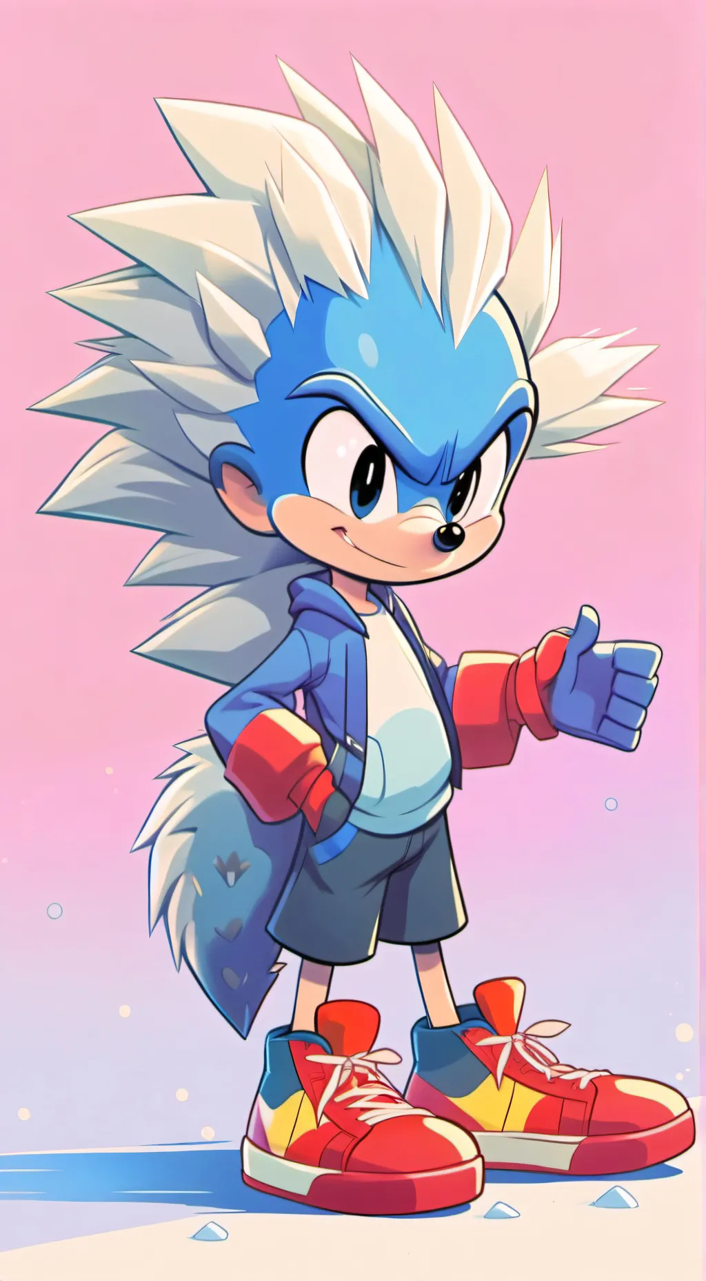 ai character: Sonic background
