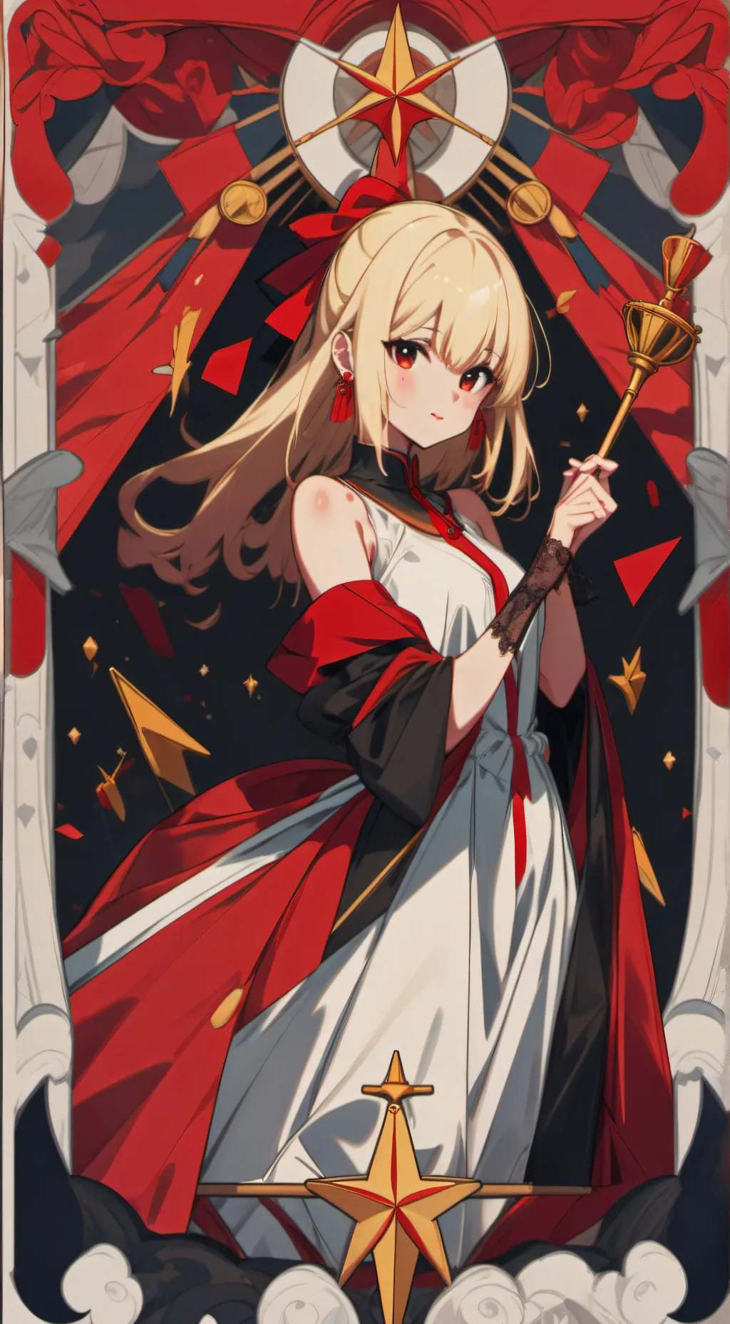 ai character: PRINCESA VANESSA background