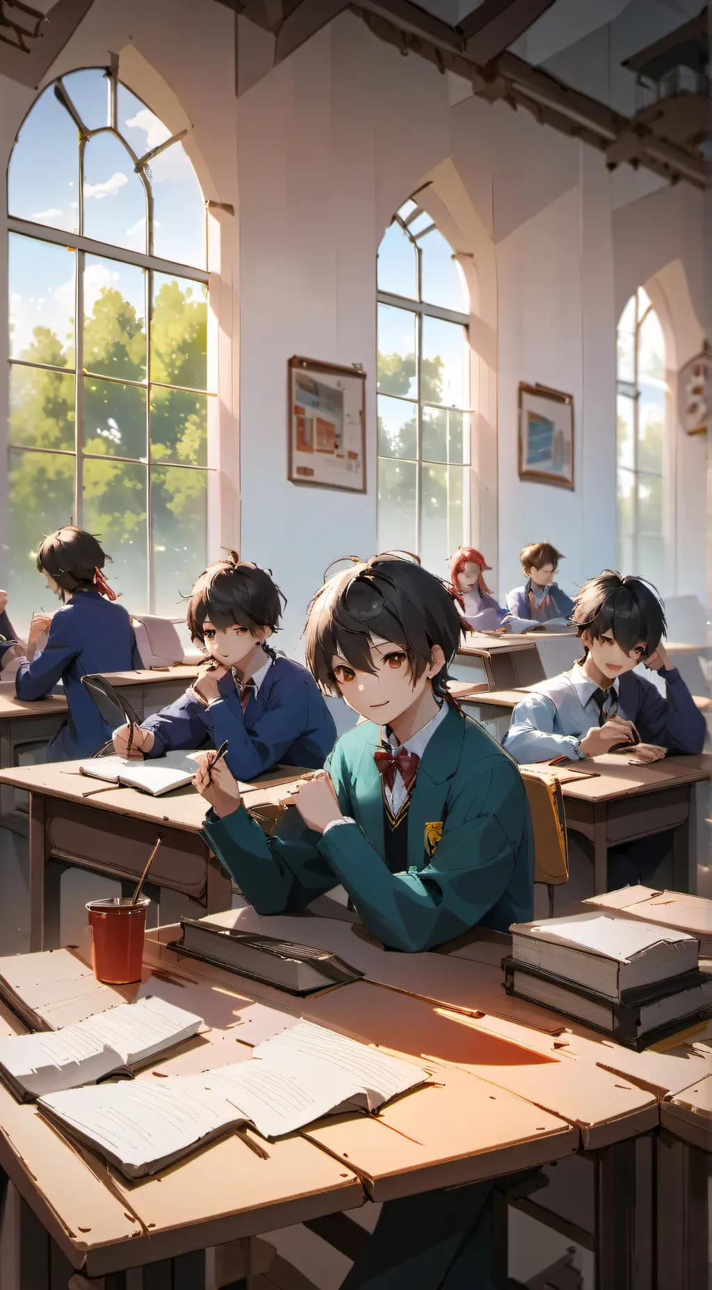 ai character: power school background