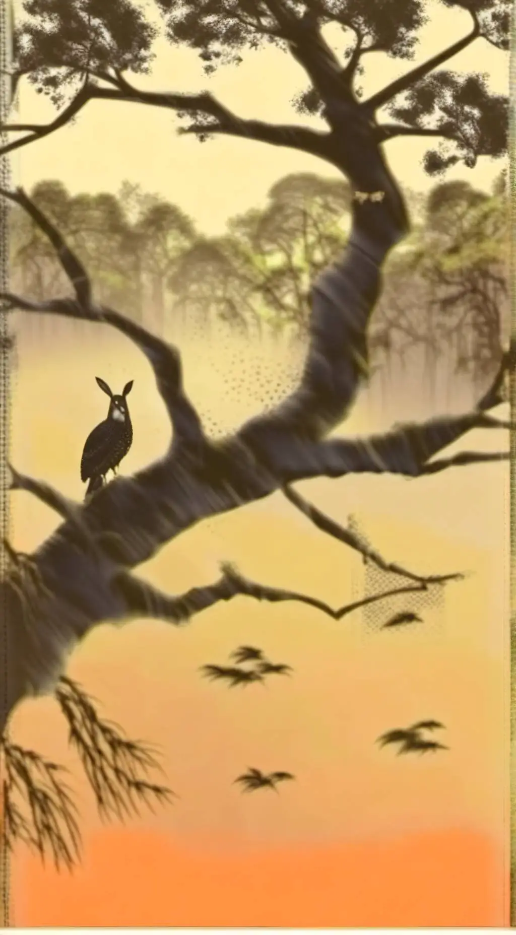 ai character: SMILING CRITTERS background