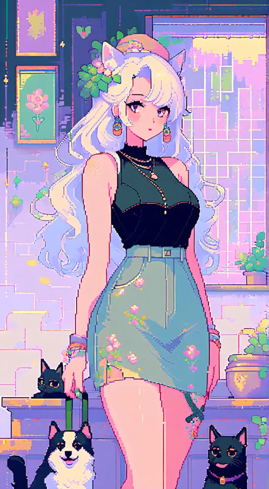 ai character: Julieta  background