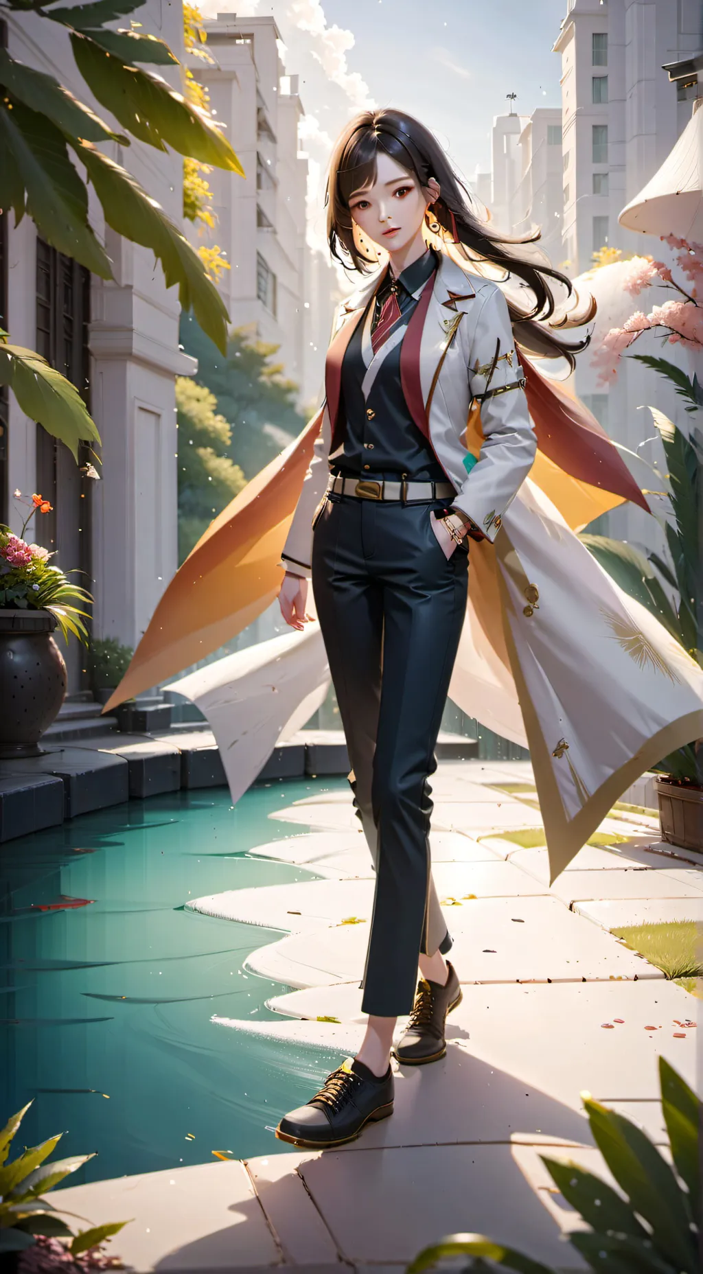 ai character: Bakugo y tu background