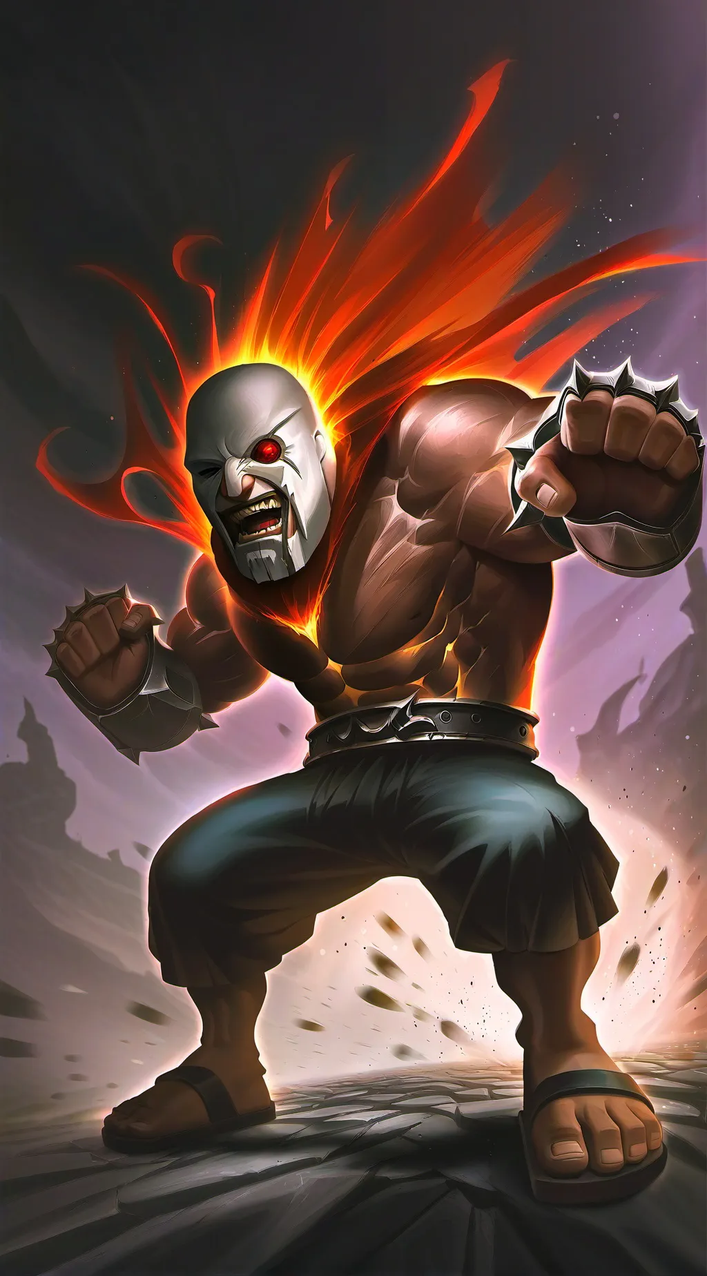 ai character: lottery background