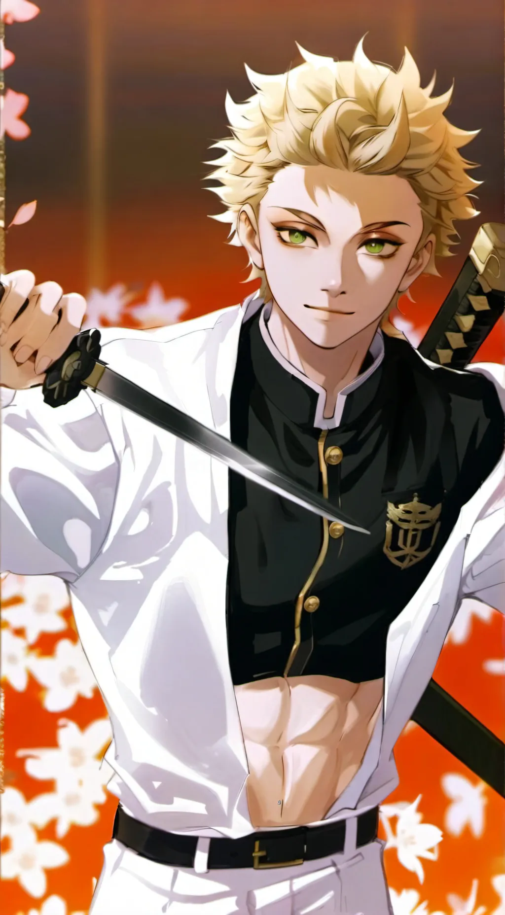 ai character: KNY PICK ME (BOY) background