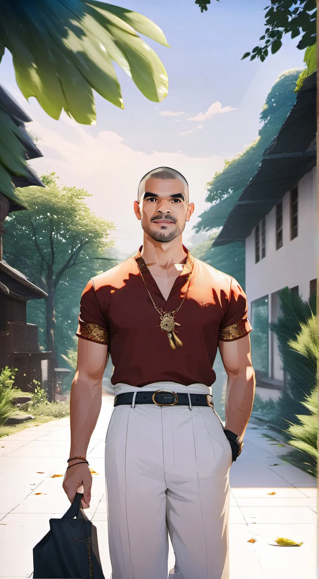 ai character: Pepe background