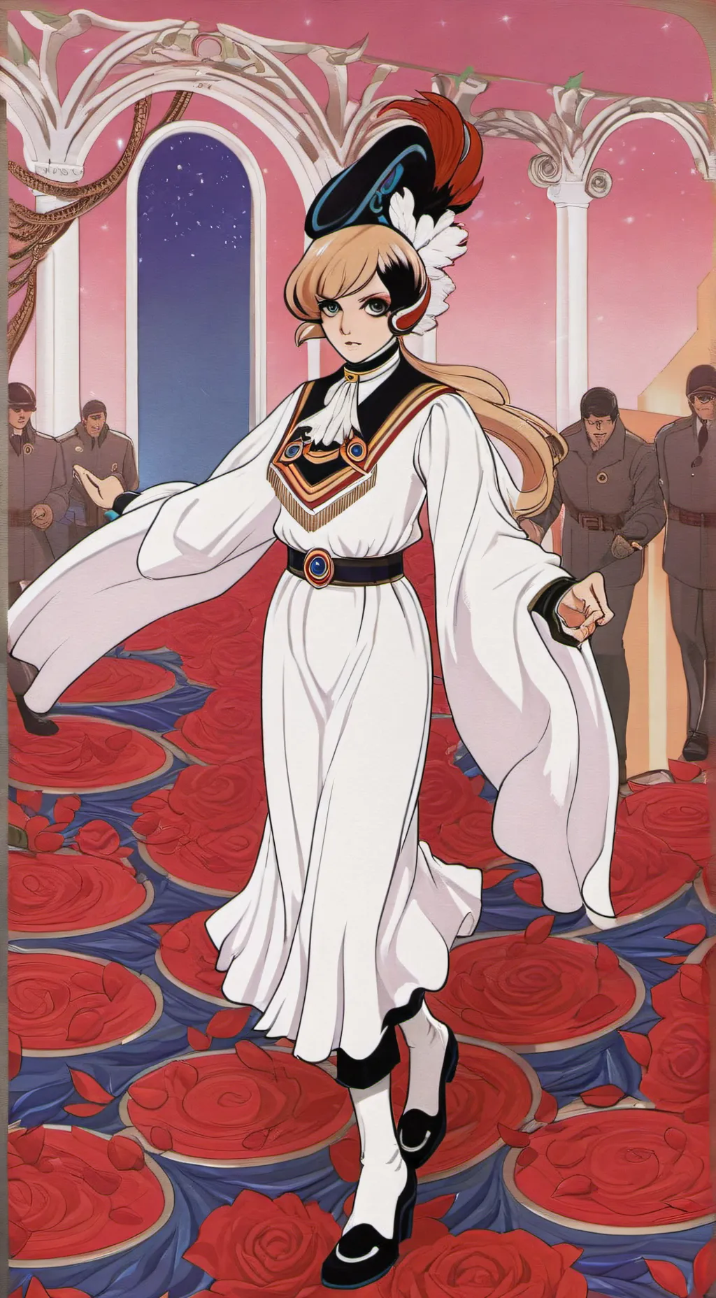 ai character: Gabriel agreste background
