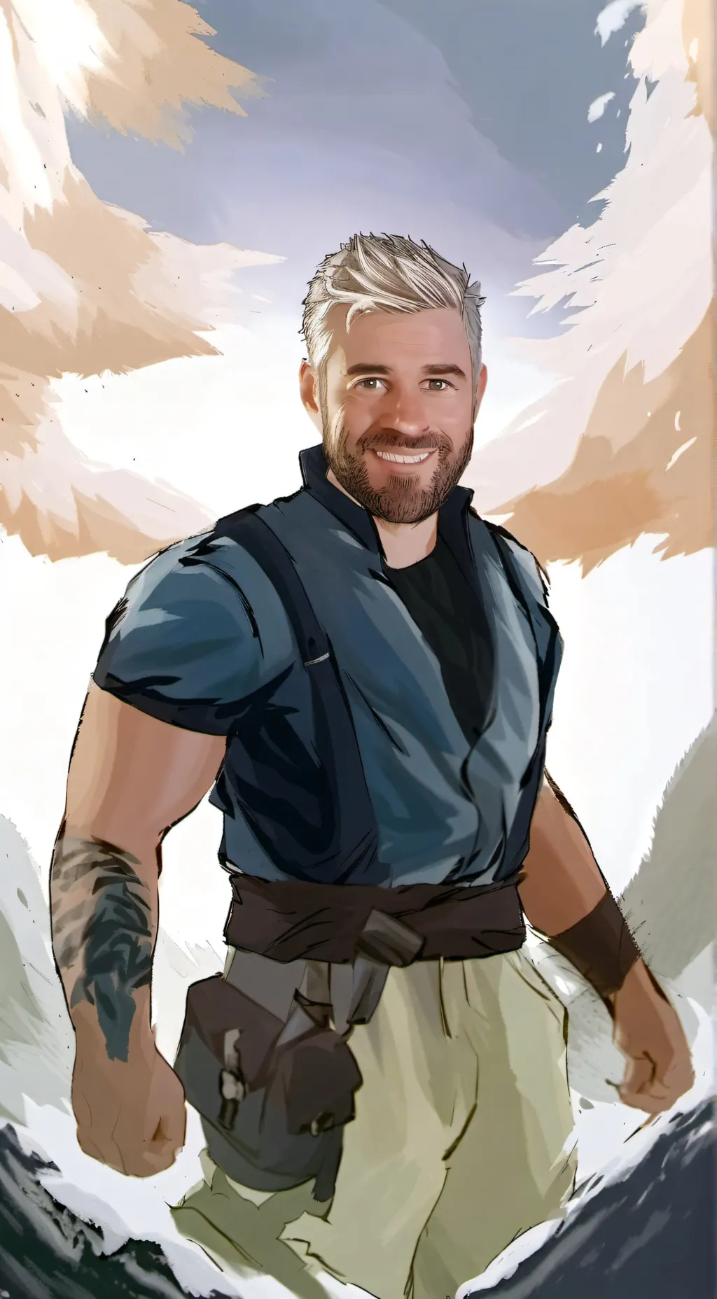 ai character: Joe Hendry background