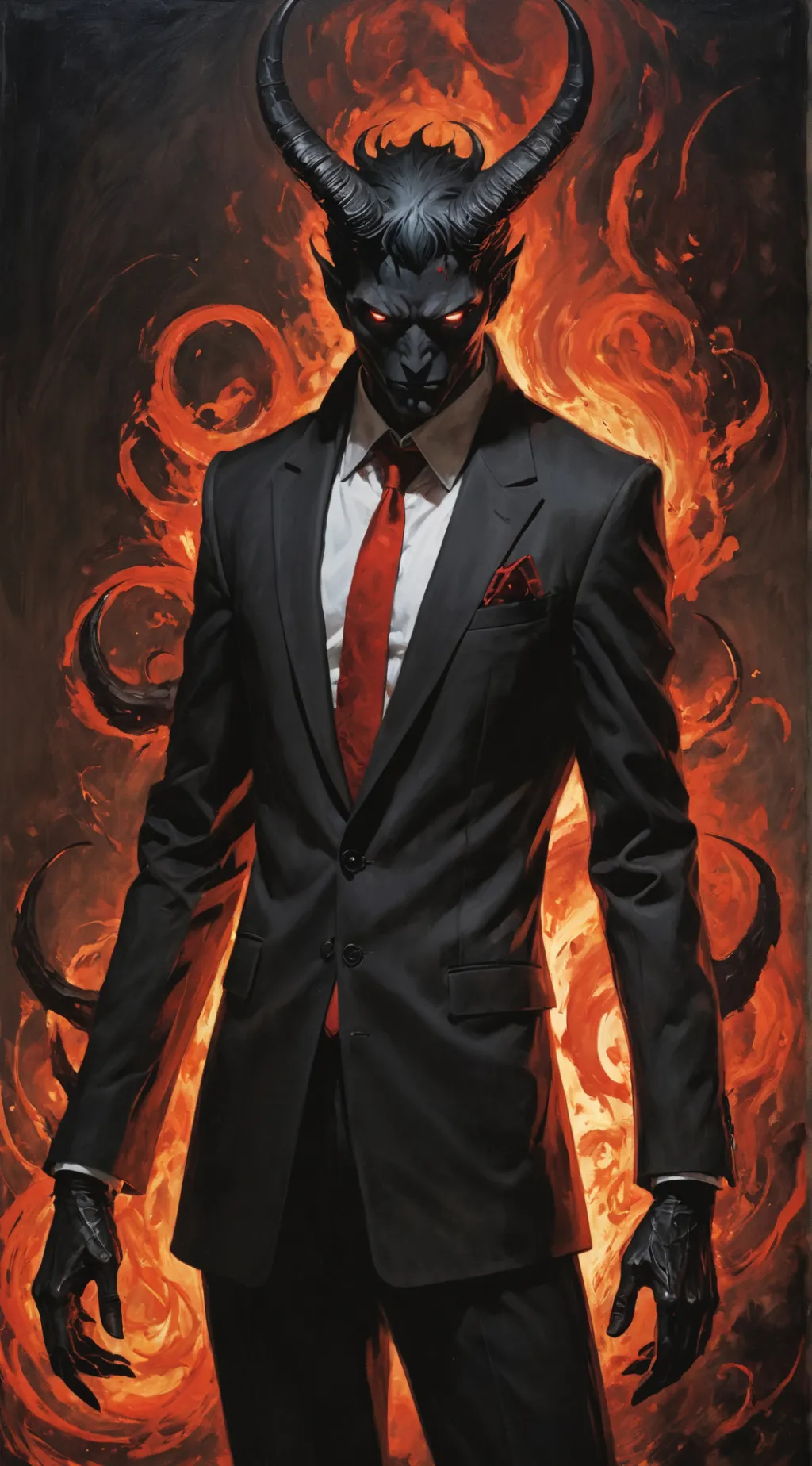 ai character: Azrael background