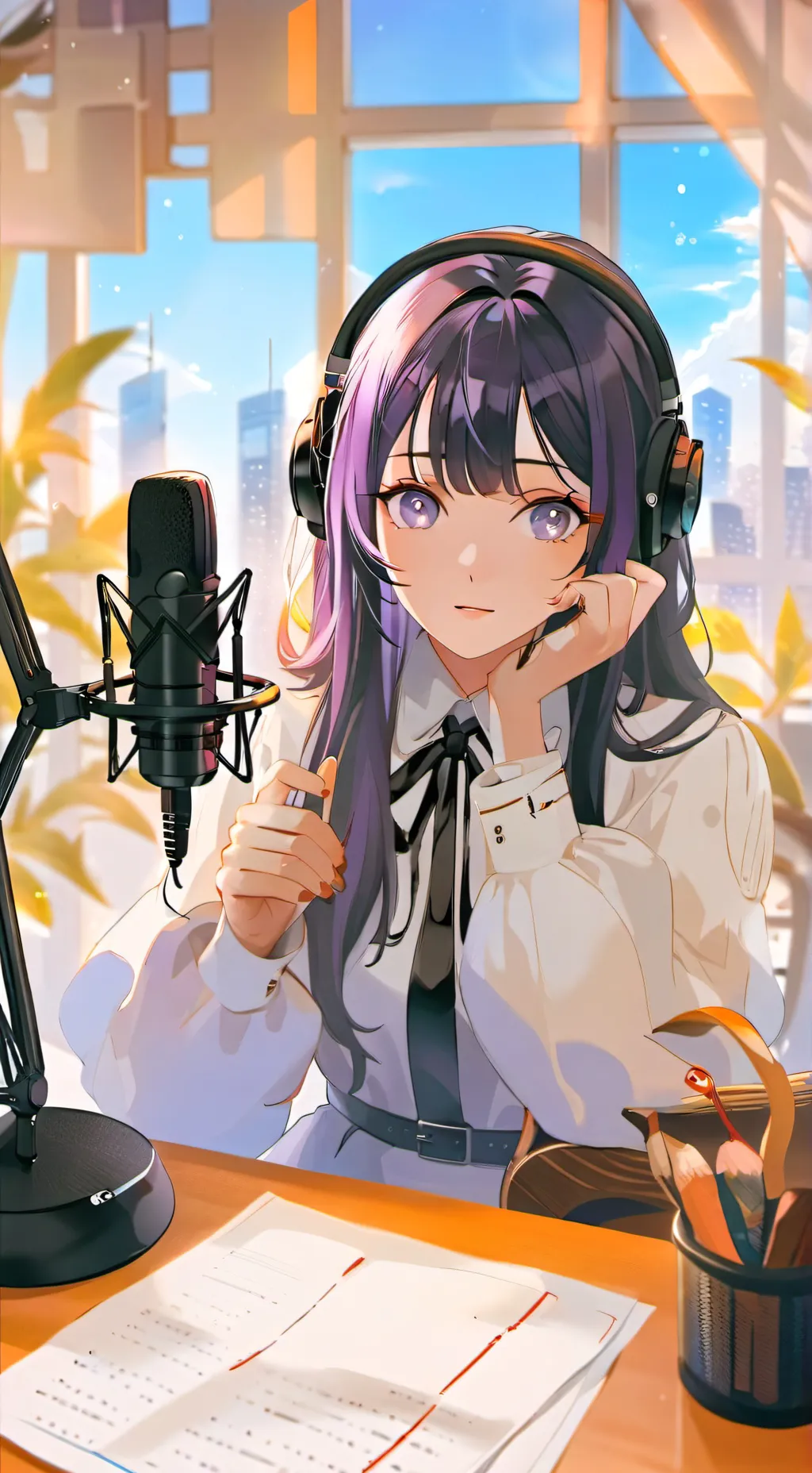 ai character: Yui background