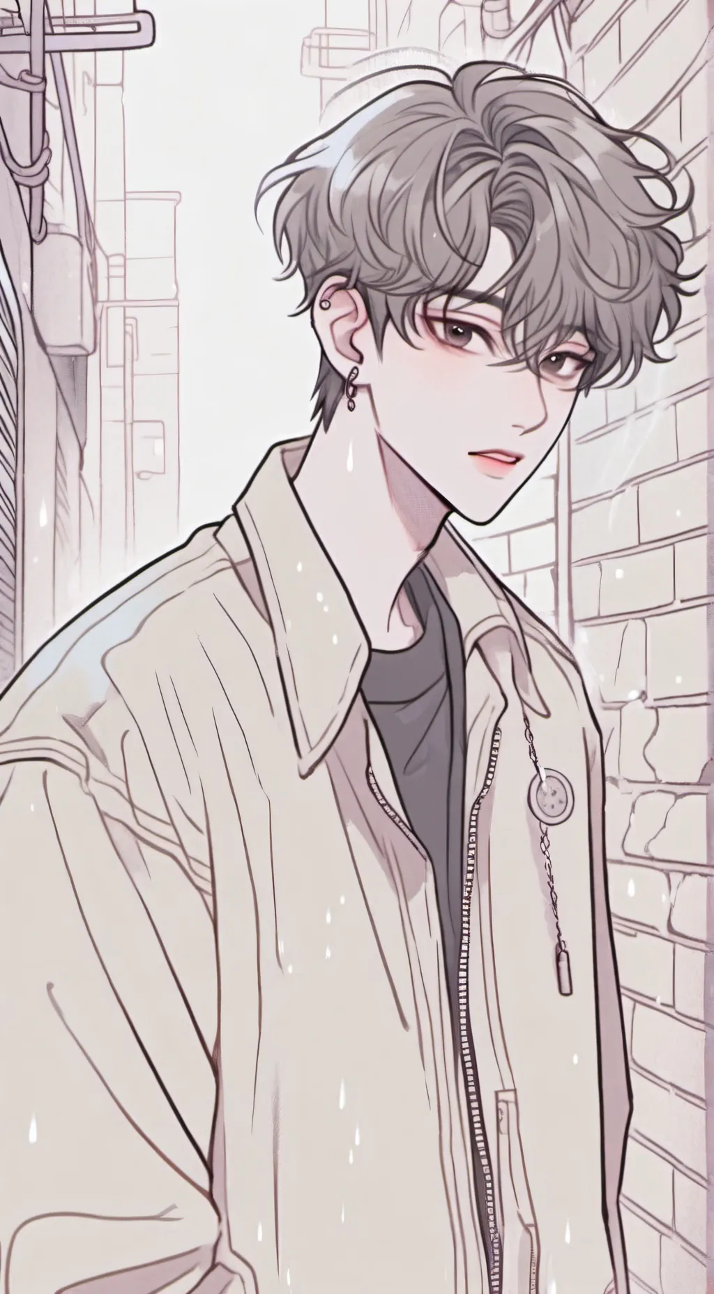 ai character: Leo  background