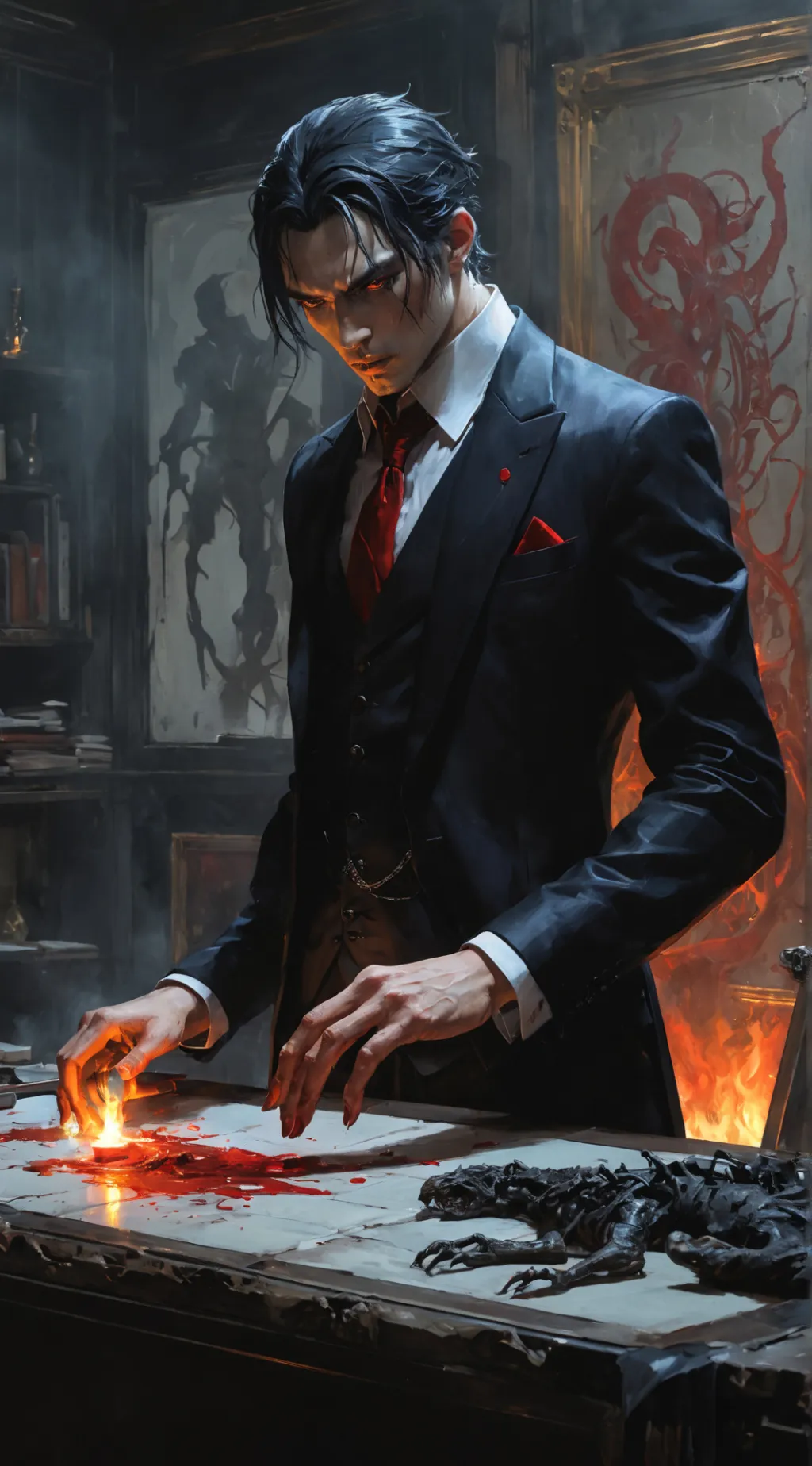 ai character: Drake background