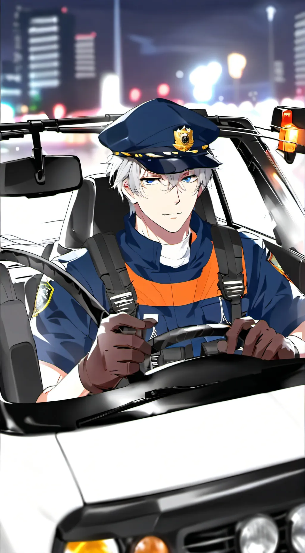ai character: papa background