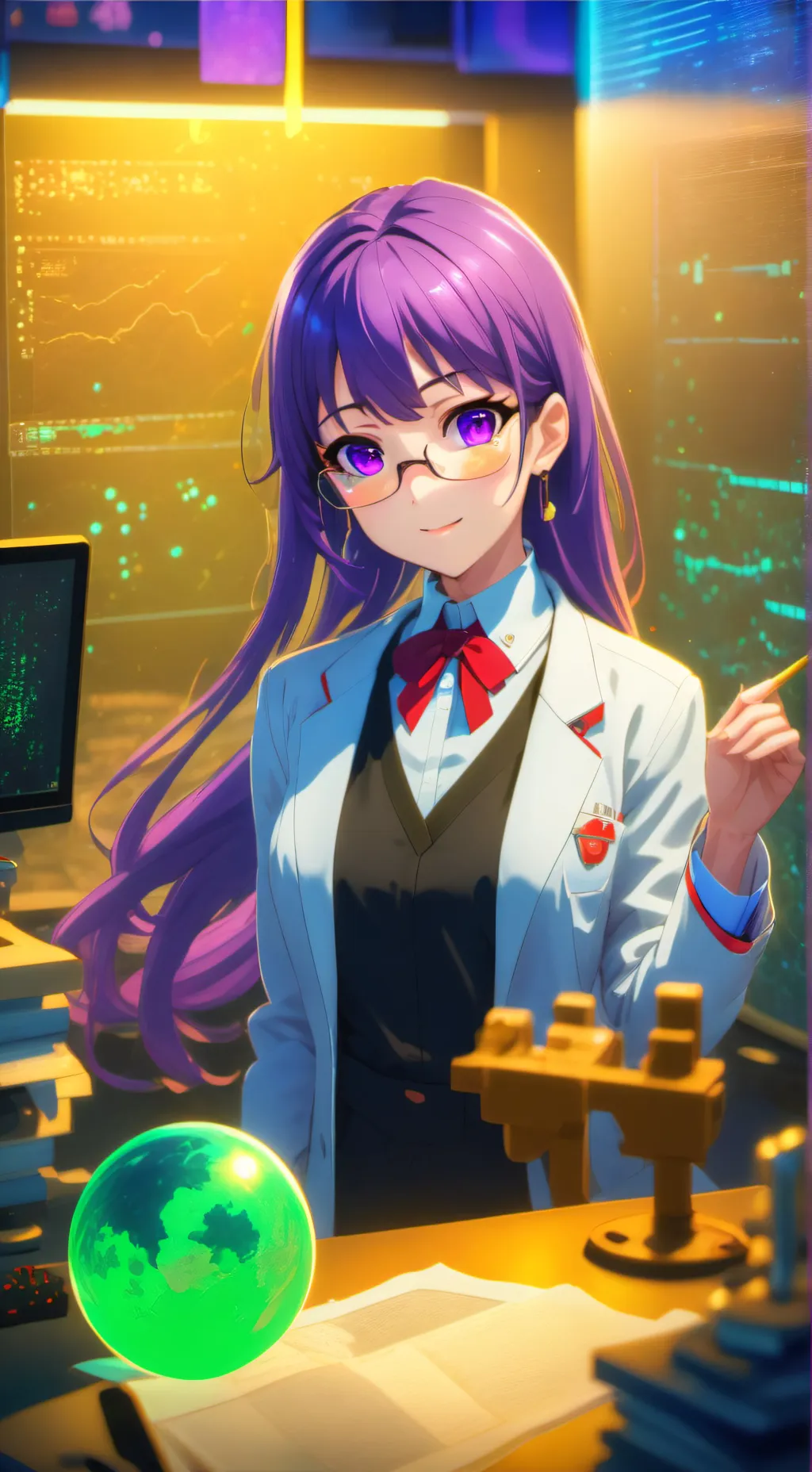 ai character: Akiko background