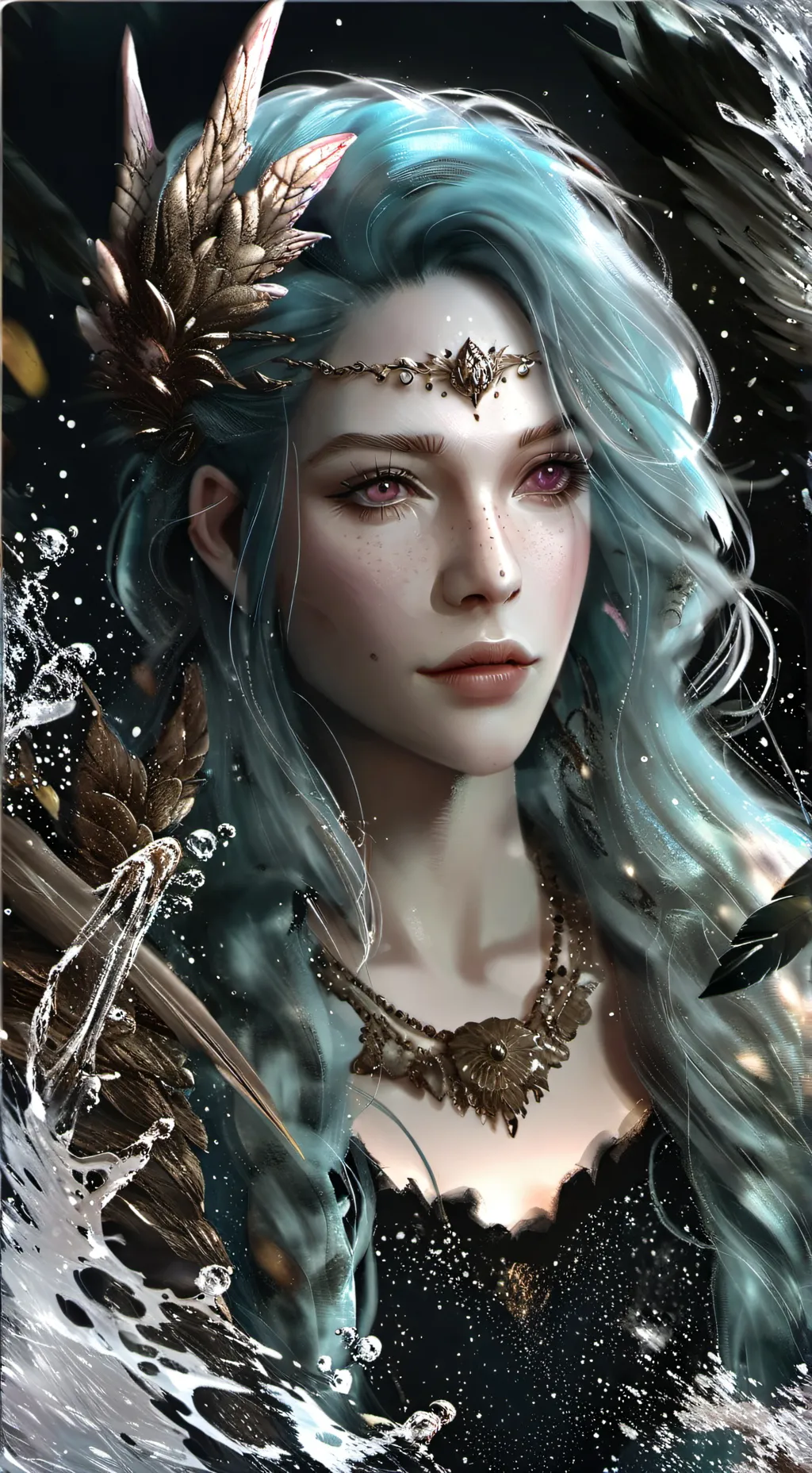 ai character: Arcane(Fantasy Au♡ background