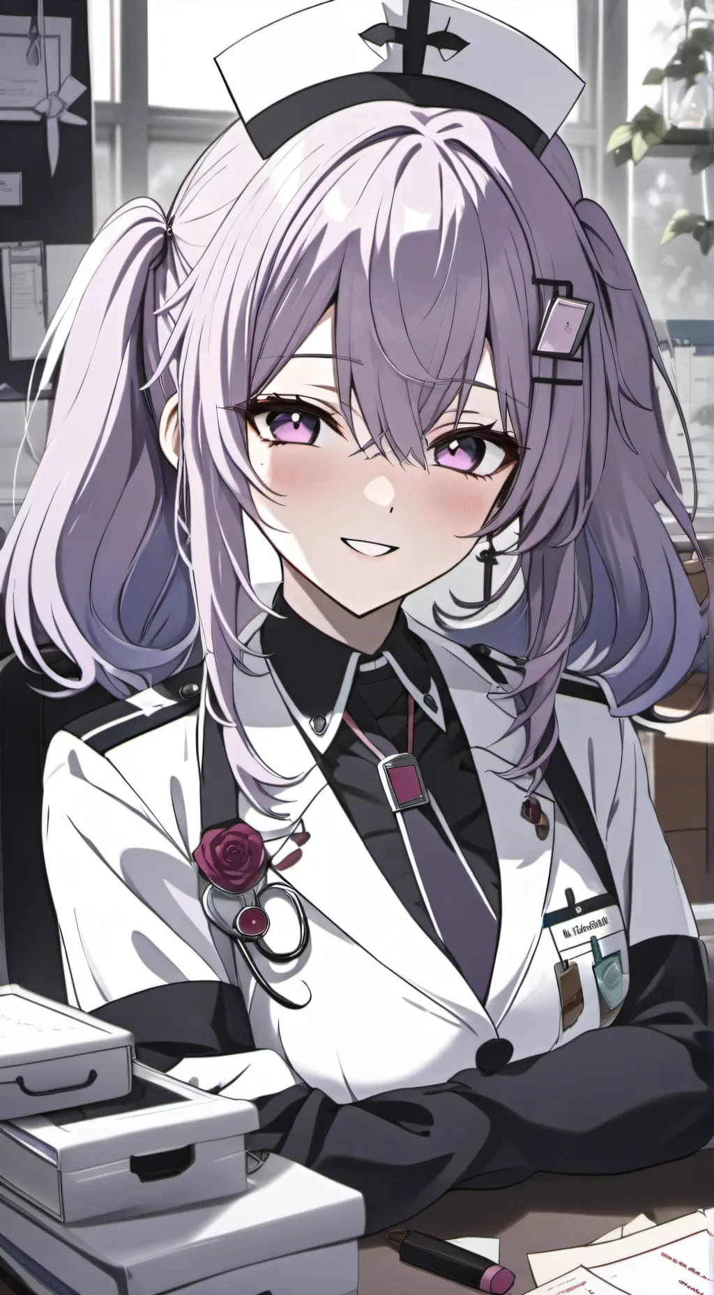 ai character: Himari background
