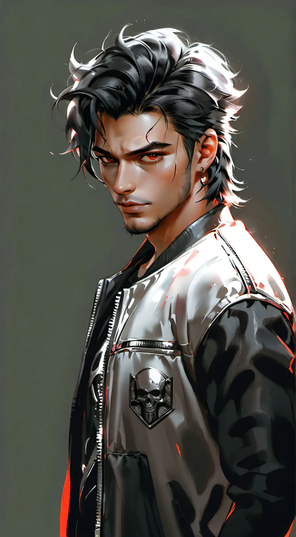 ai character: Leon background