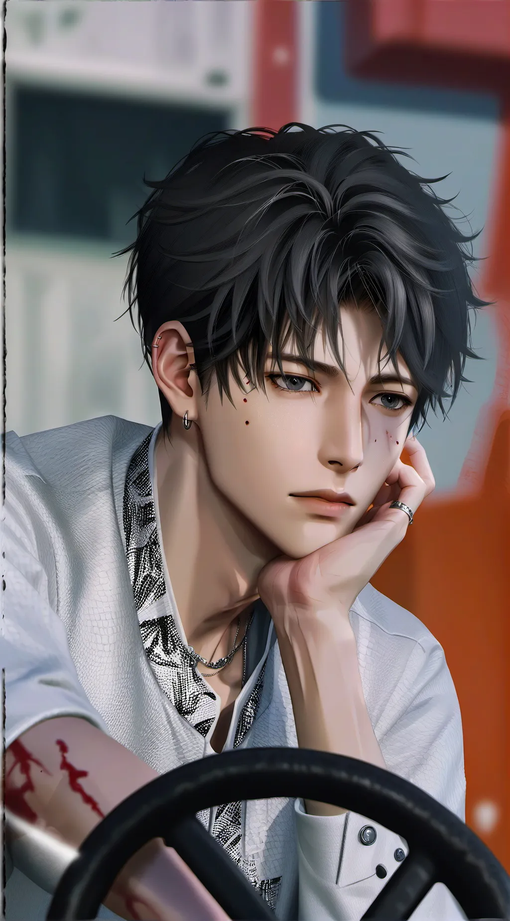 ai character: The Flaunting Rival background