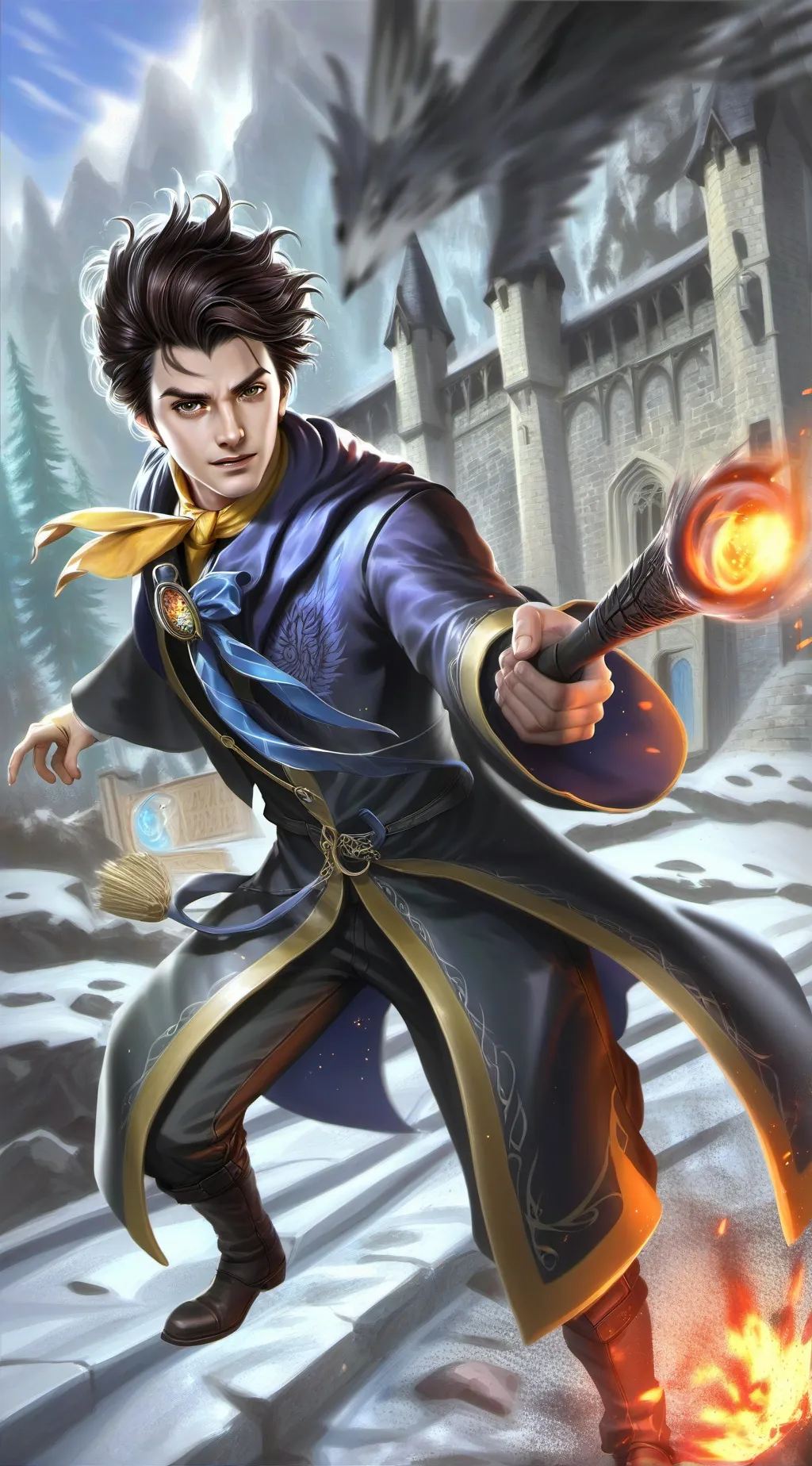 ai character: Harry background