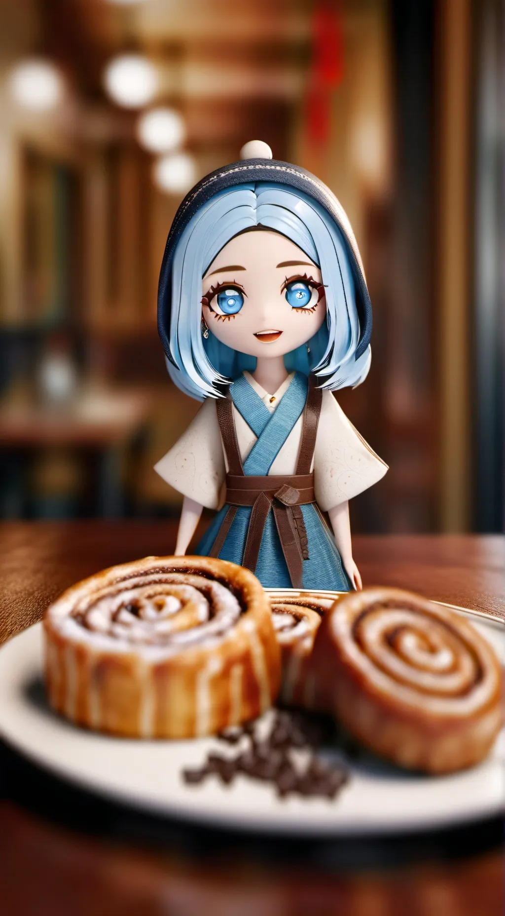 ai character: Cinnomonroll girl! background