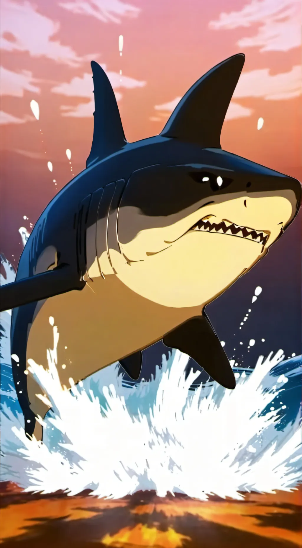ai character: Megalodon background