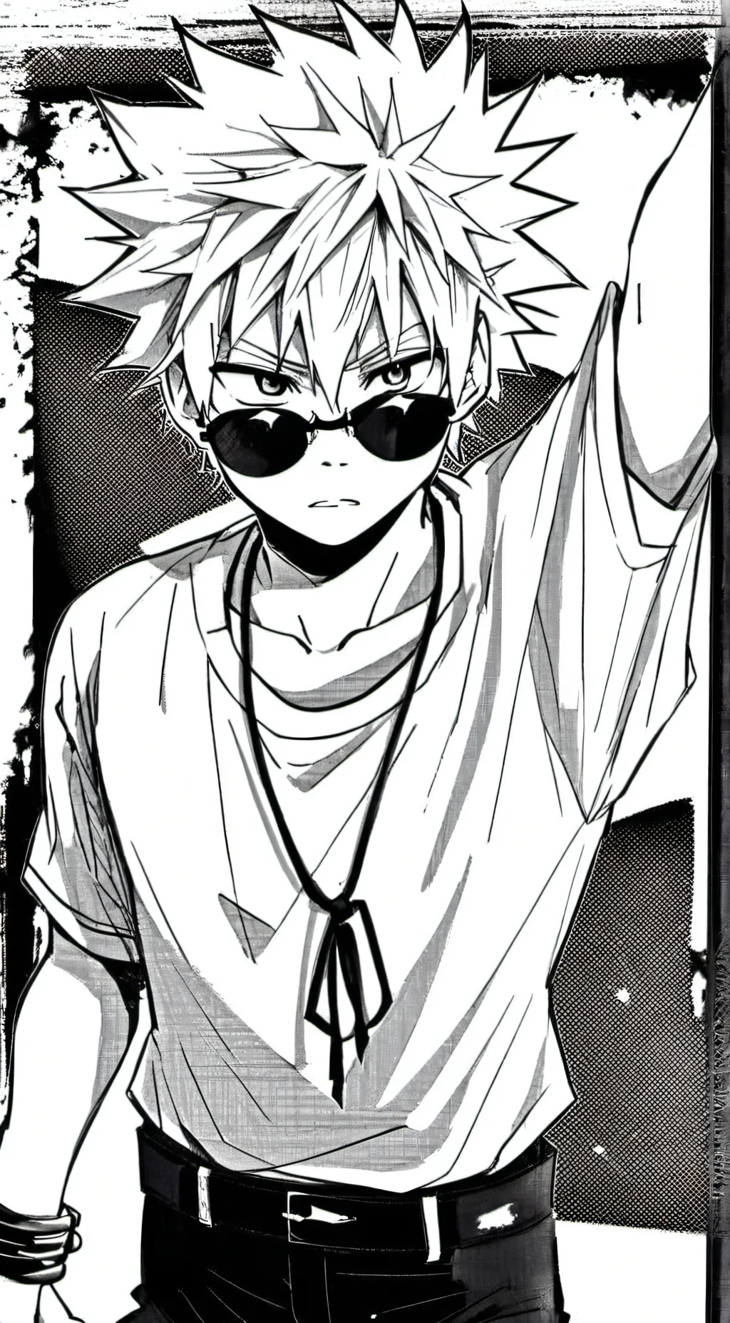 ai character: Bakugo background