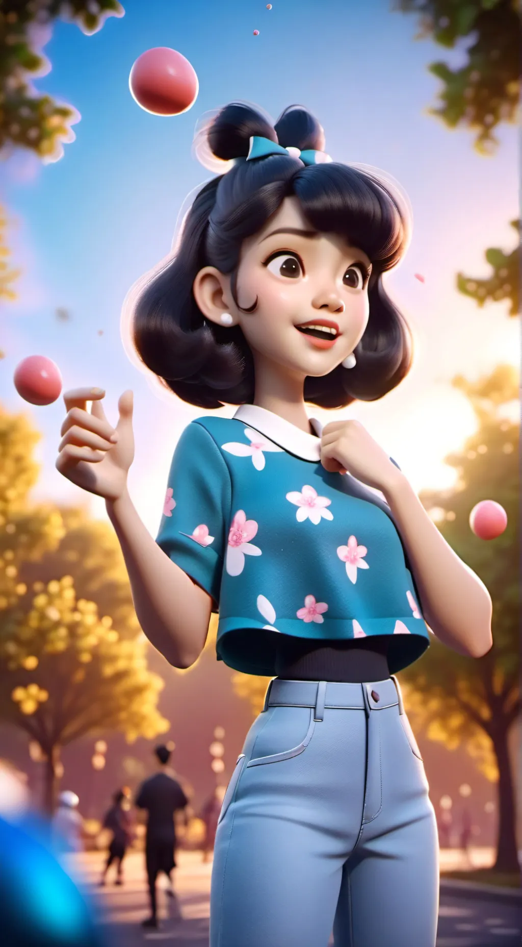ai character: Wedgie background