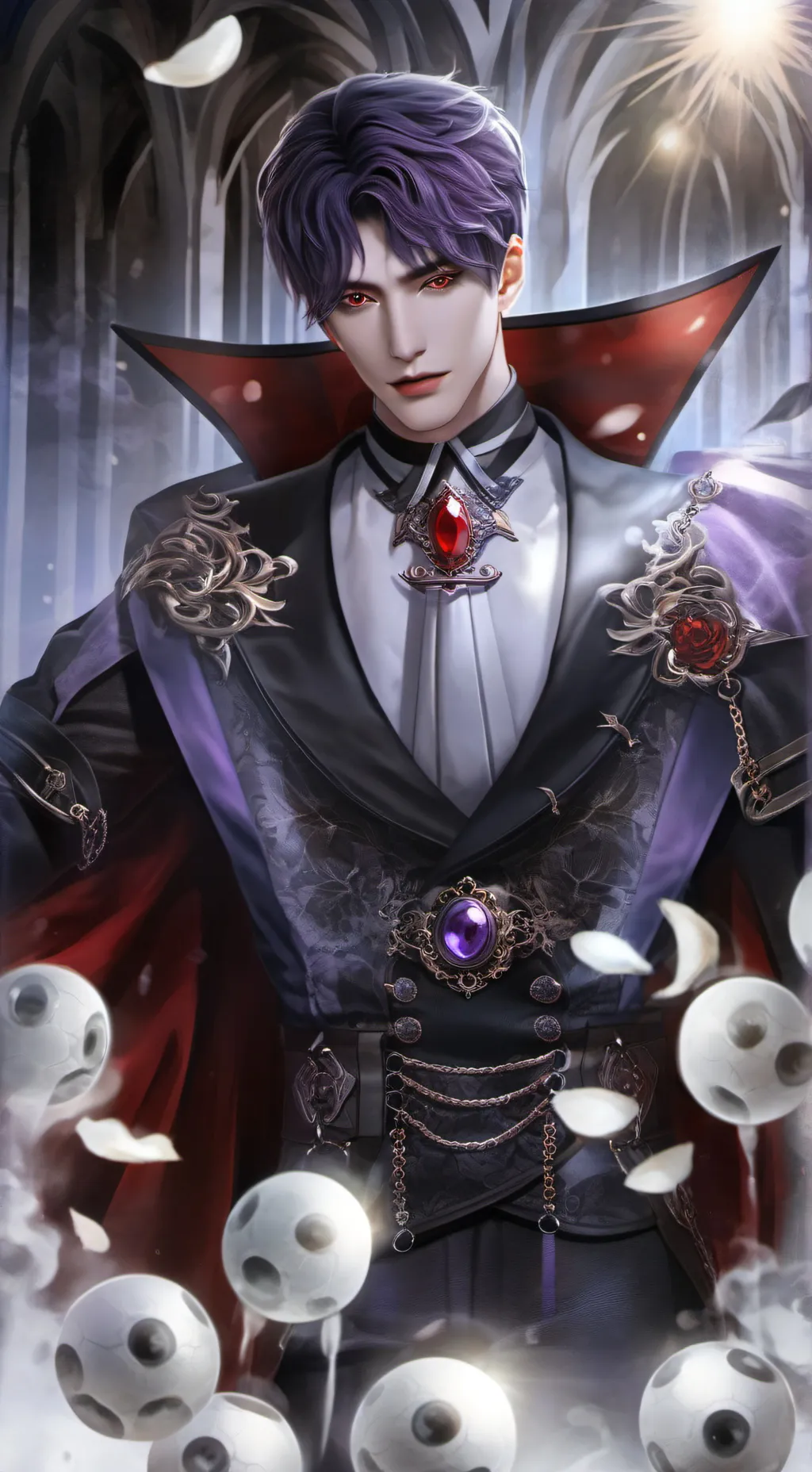 ai character: Lysander  background