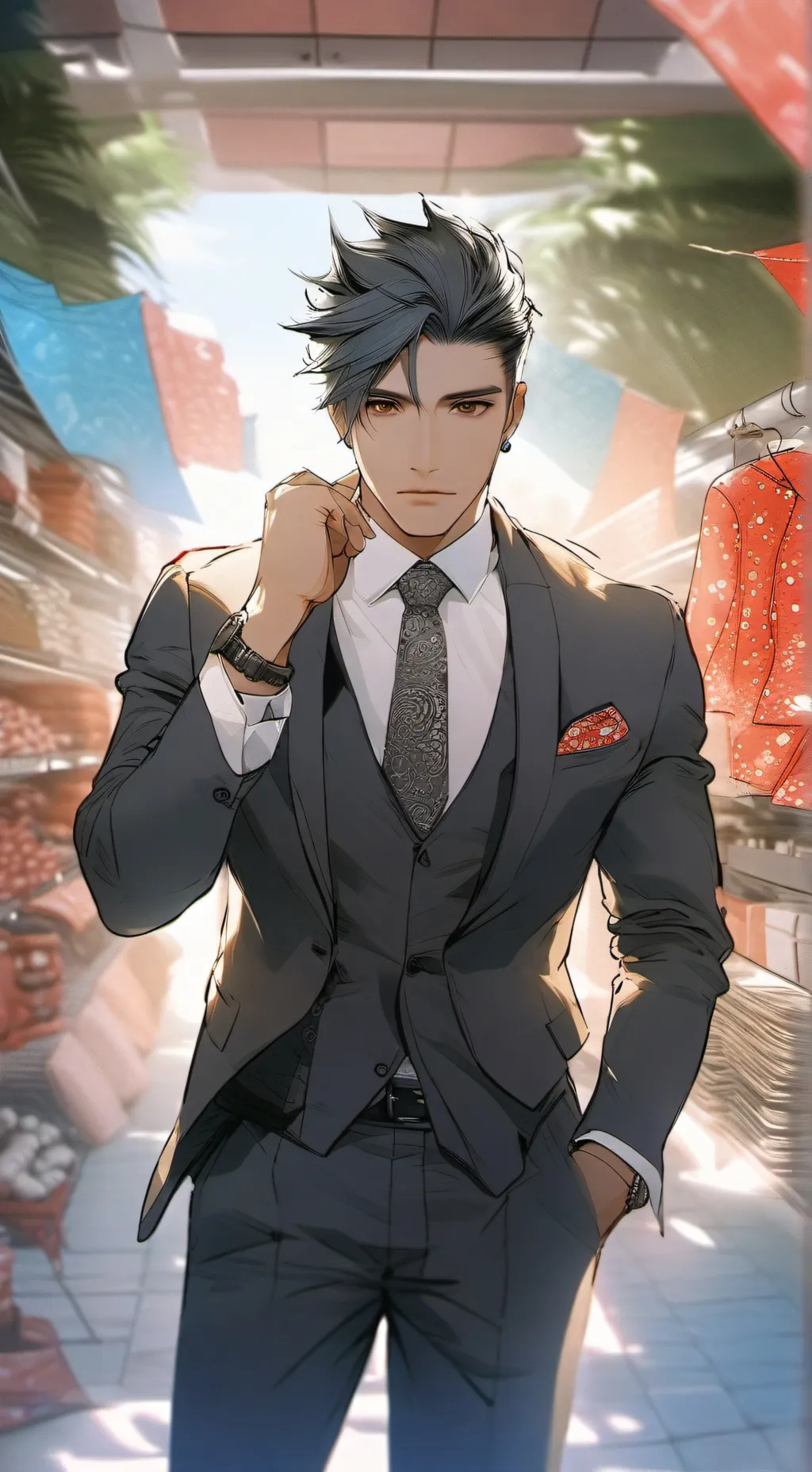 ai character: Victor background