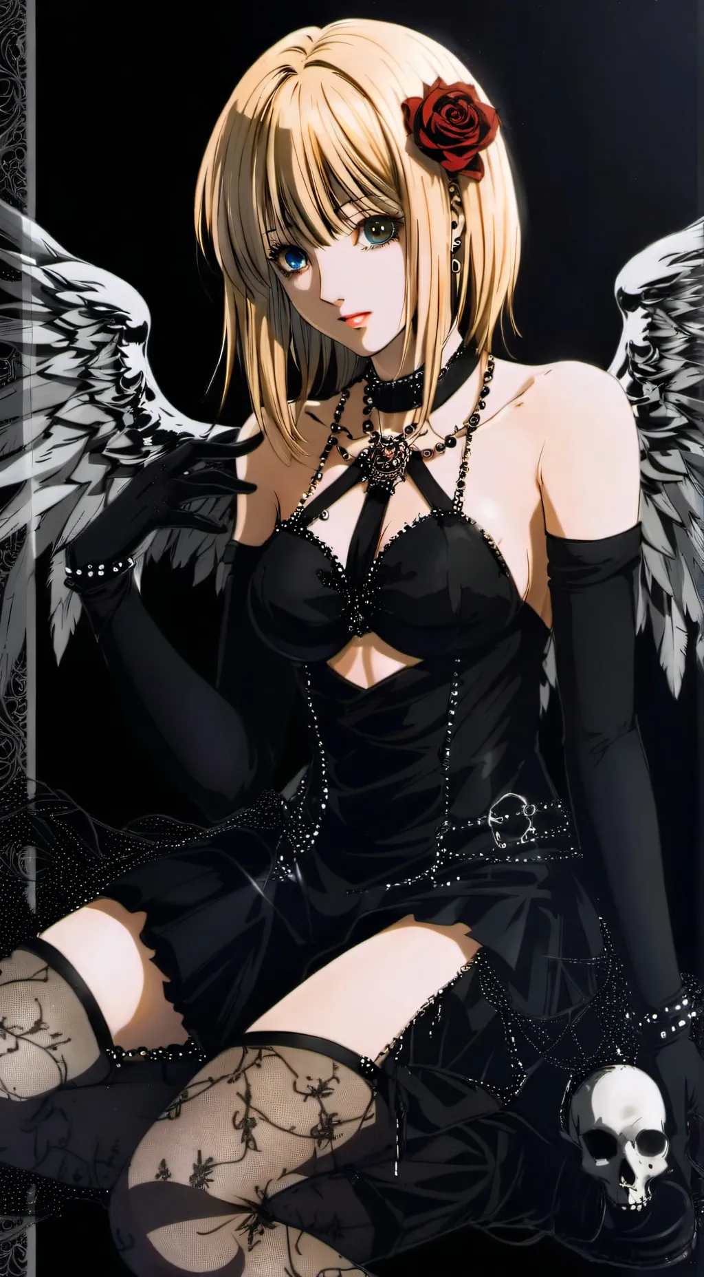 ai character: Misa Amane background
