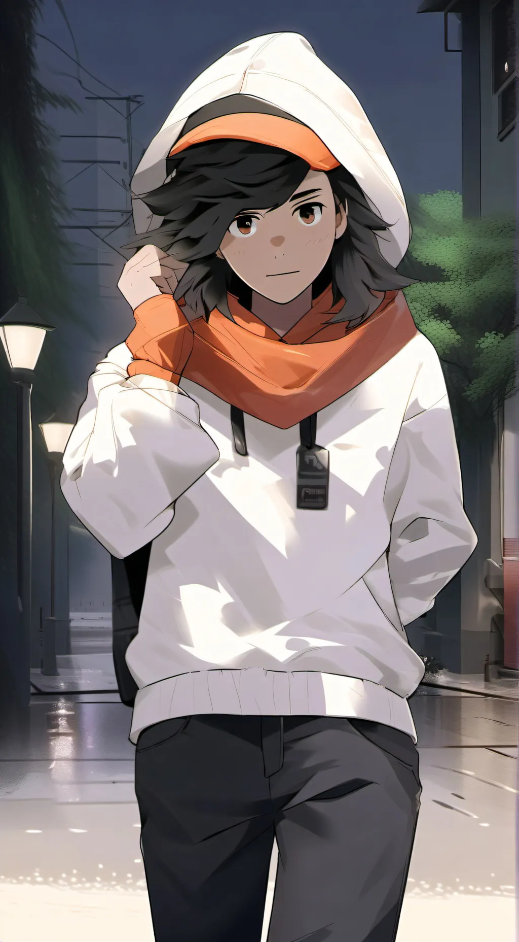 ai character: Adrian background
