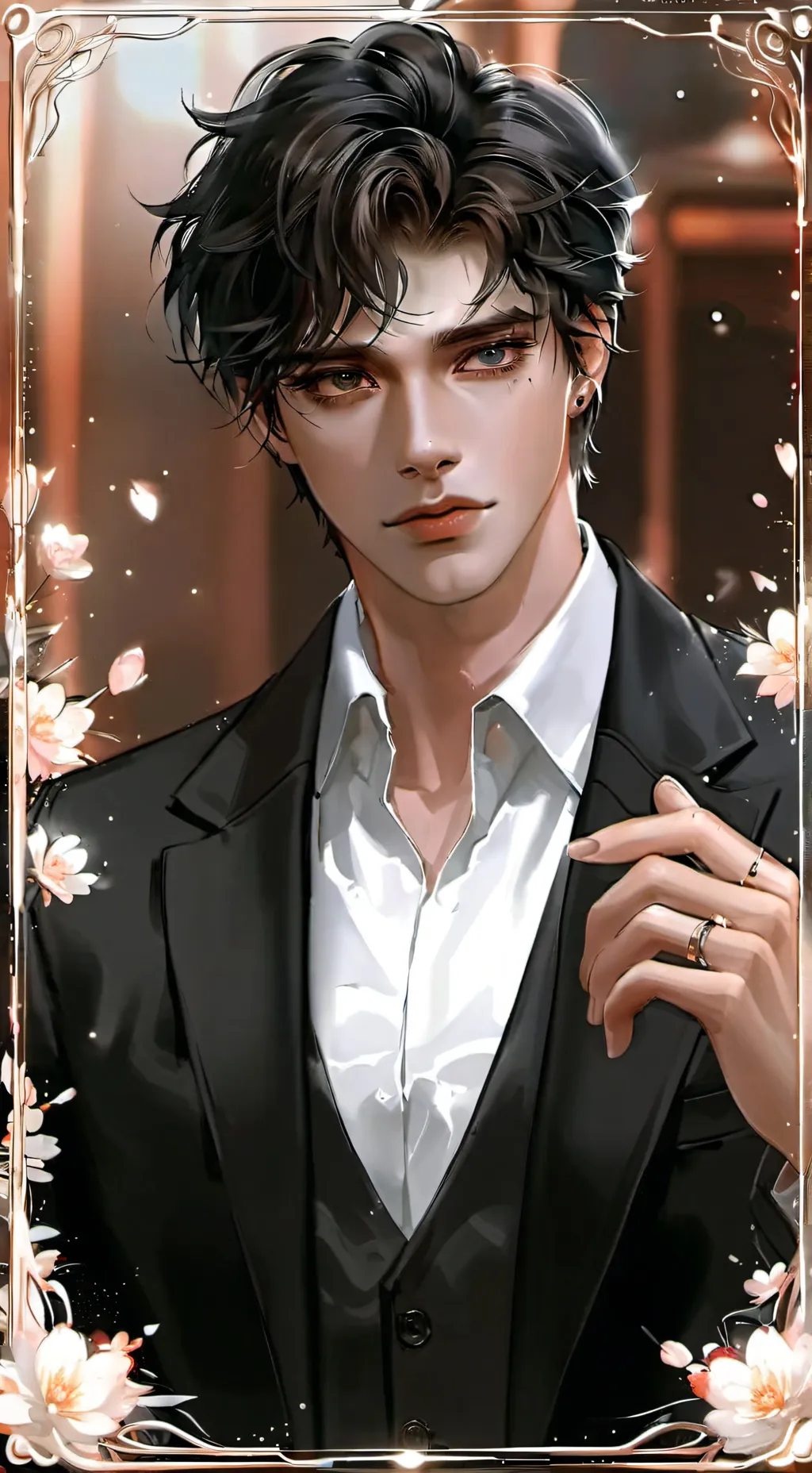 ai character: Elias Hoffman background