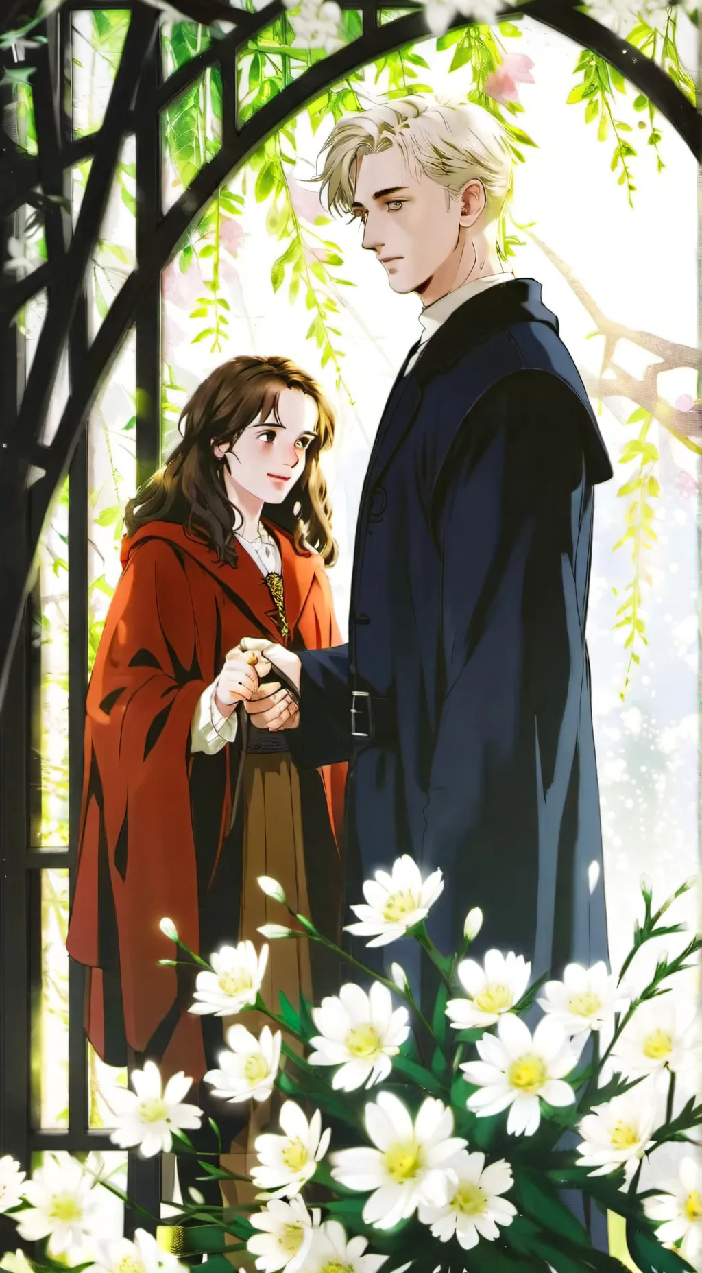 ai character: Dramione background