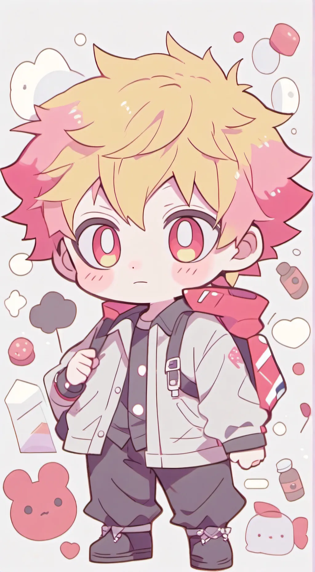 ai character: KiriKami background