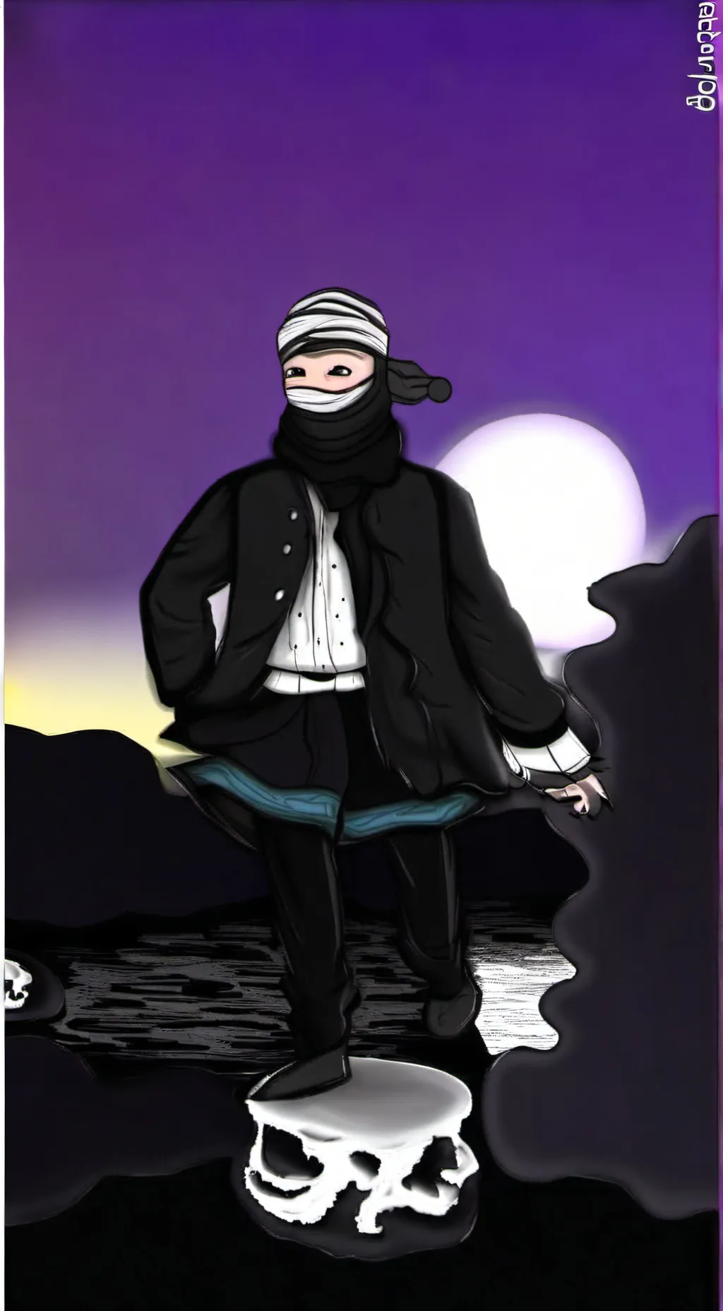 ai character: tmnt punks background