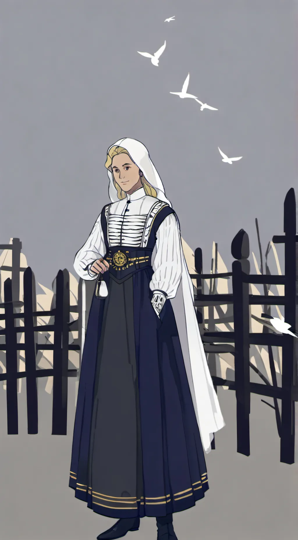 ai character: Vincent  background