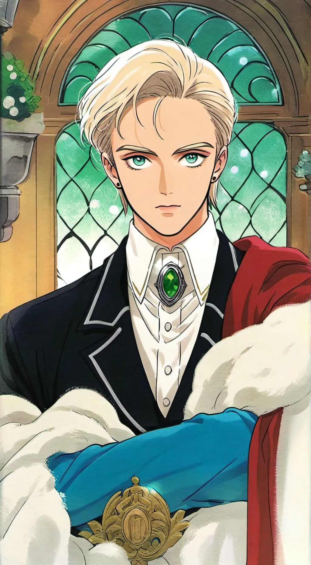 ai character: draco is dead background