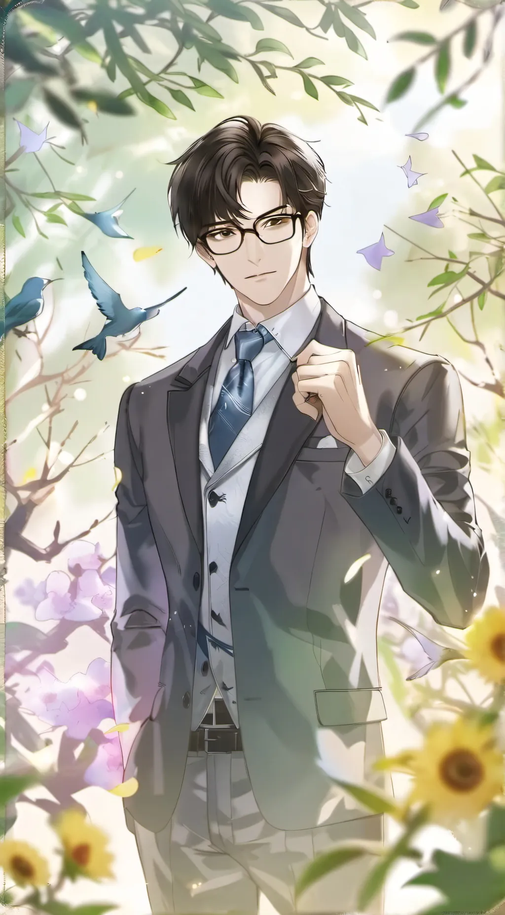 ai character: Adam background