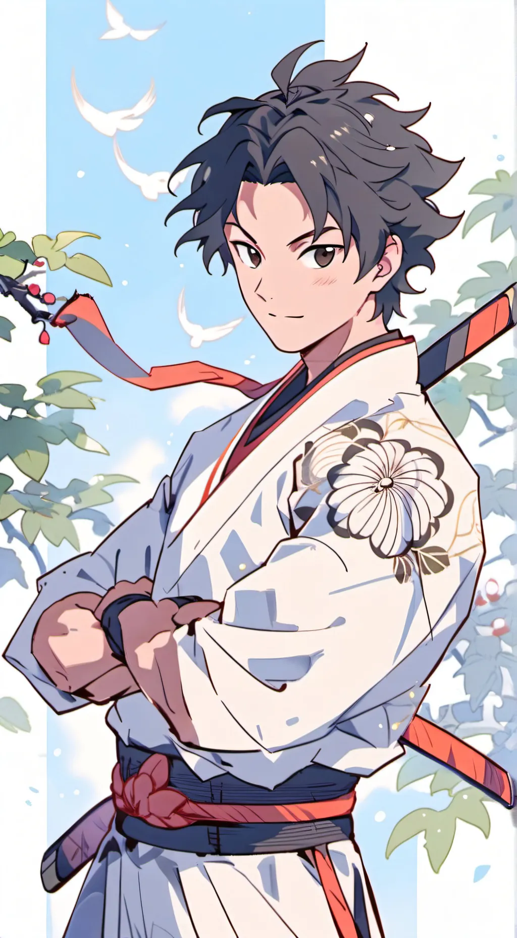 ai character: shisui  background