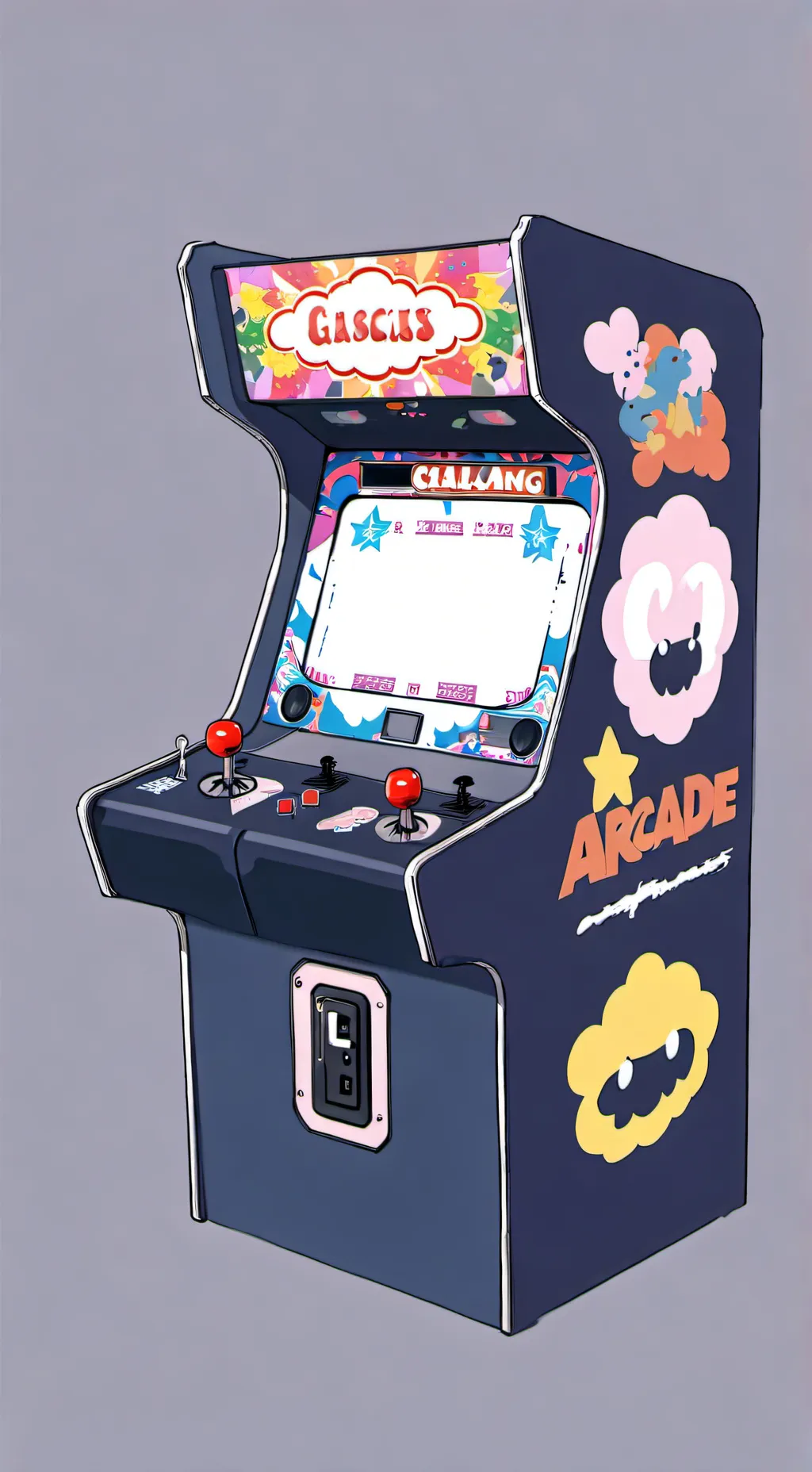 ai character: Md arcade!! background