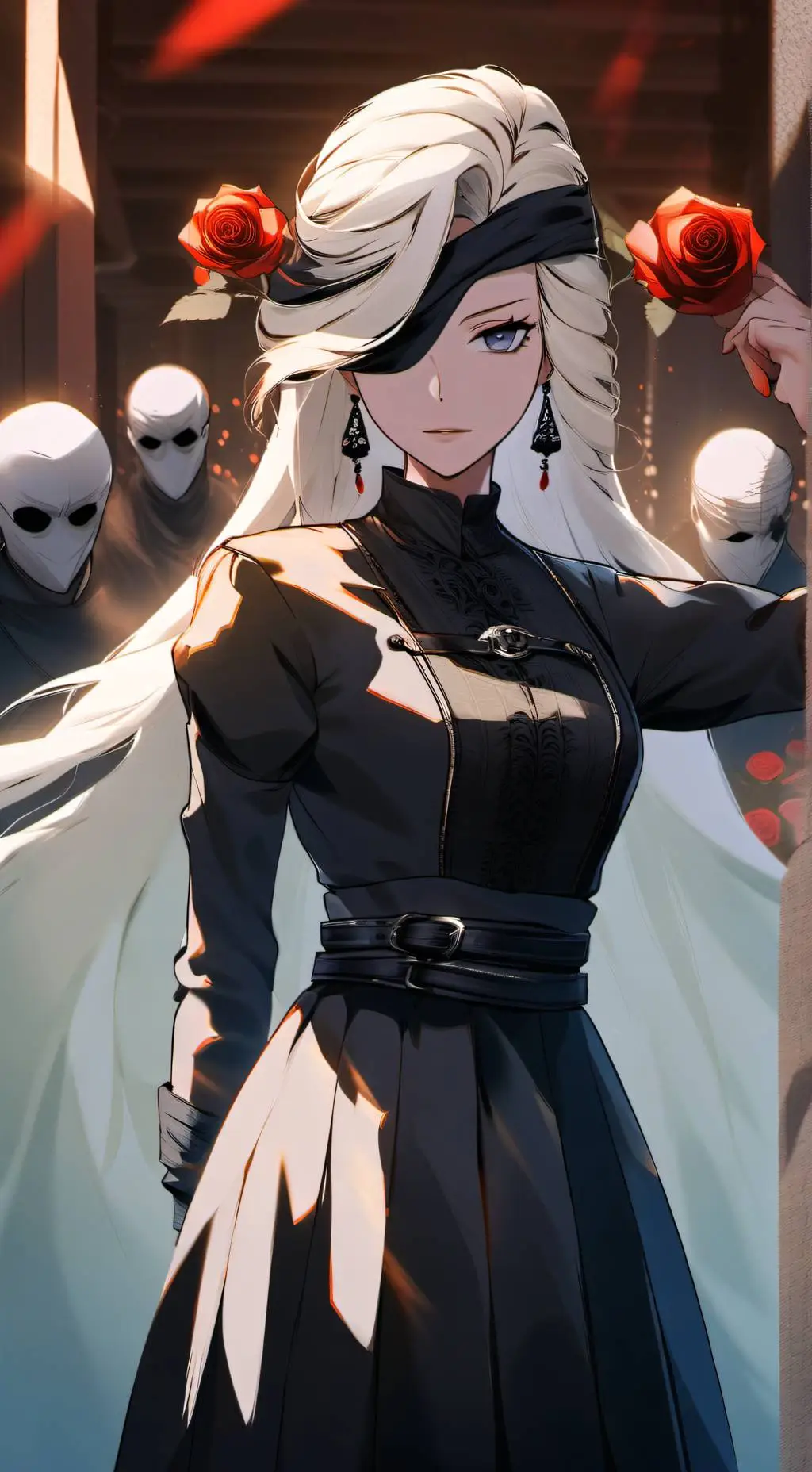 ai character: LA Signora background