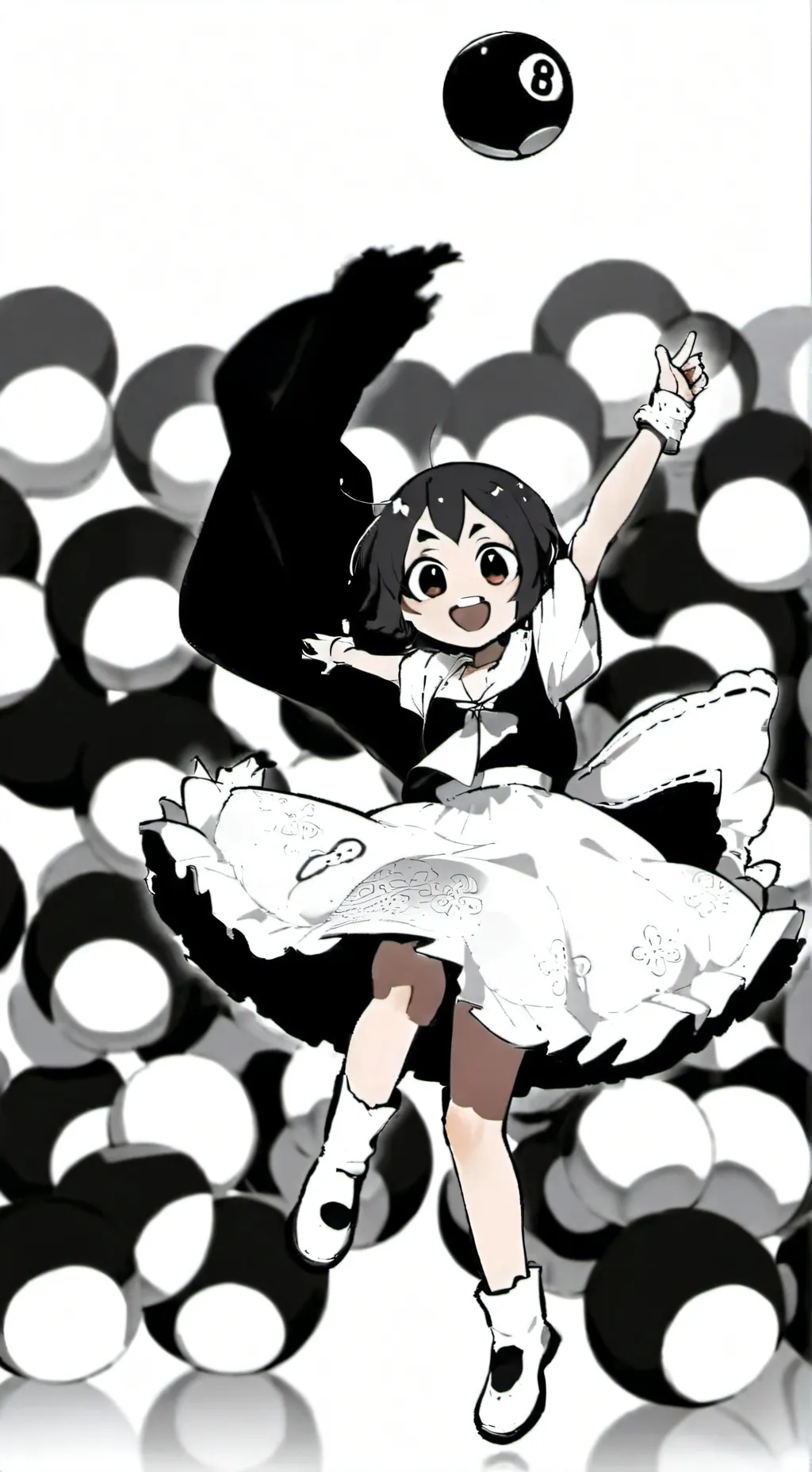 ai character: 🎱🧸~toodles!~🧸🎱 background
