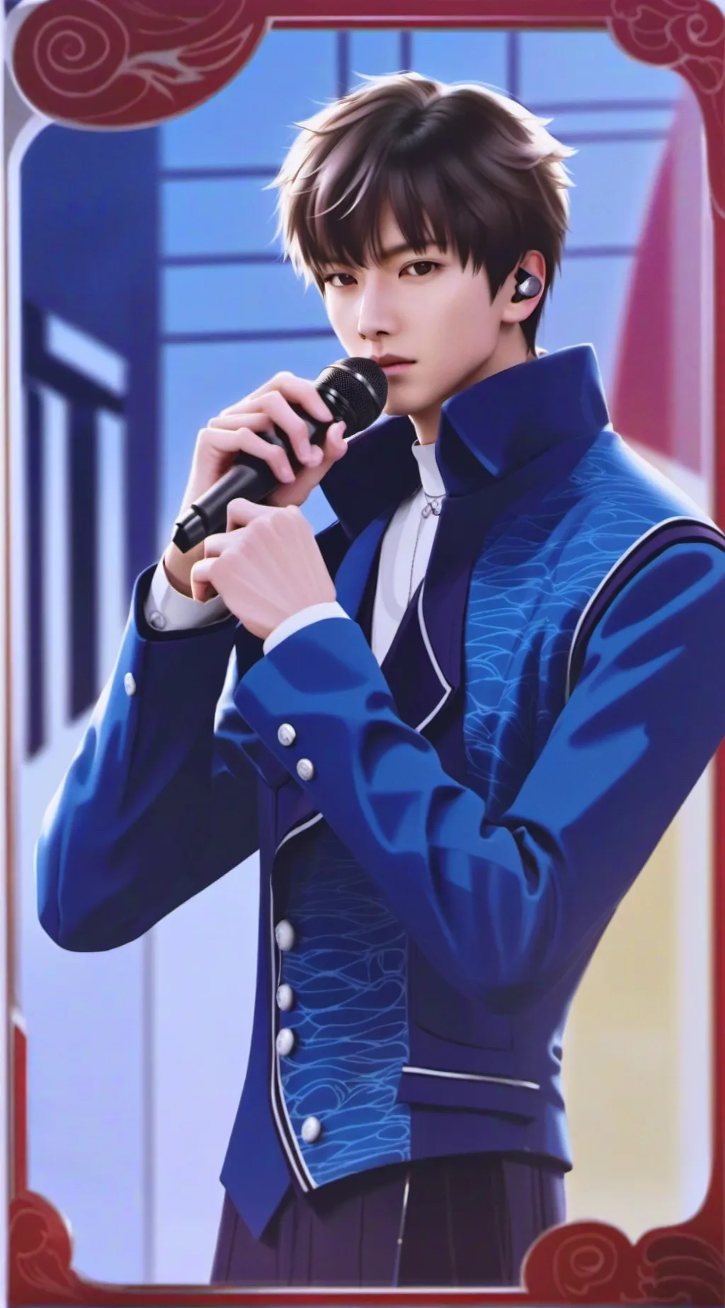 ai character: Seo jun Kim background
