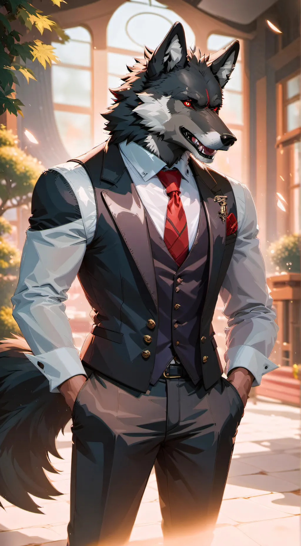 ai character: Mark background