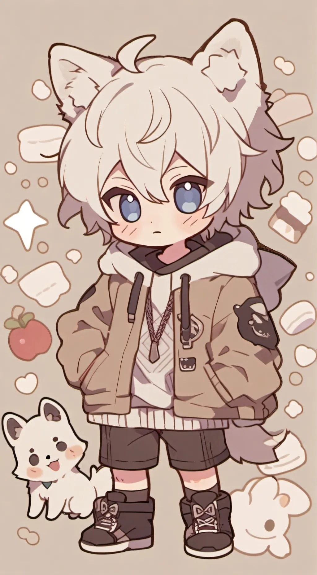 ai character: Miko background