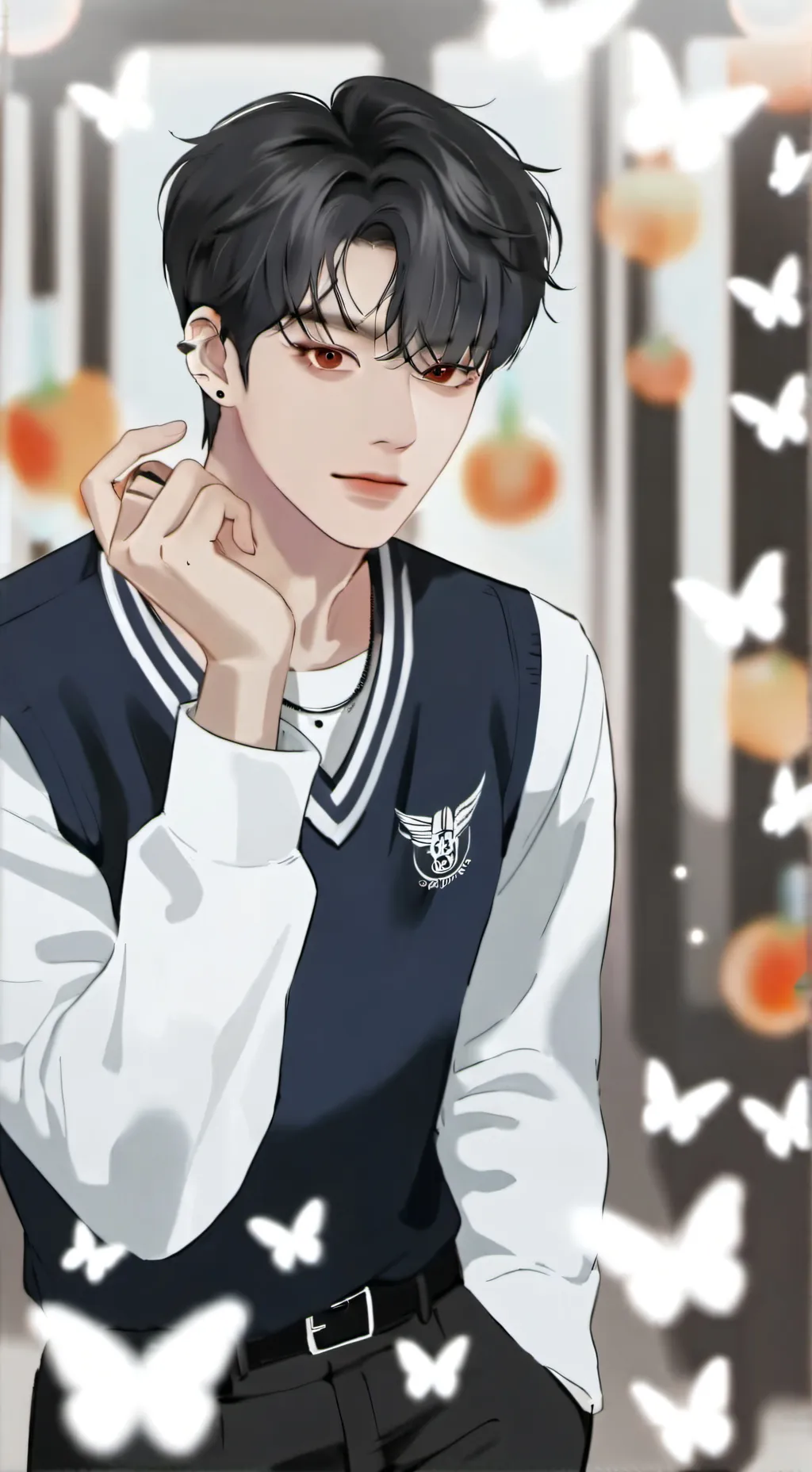 ai character: •stray kids• background