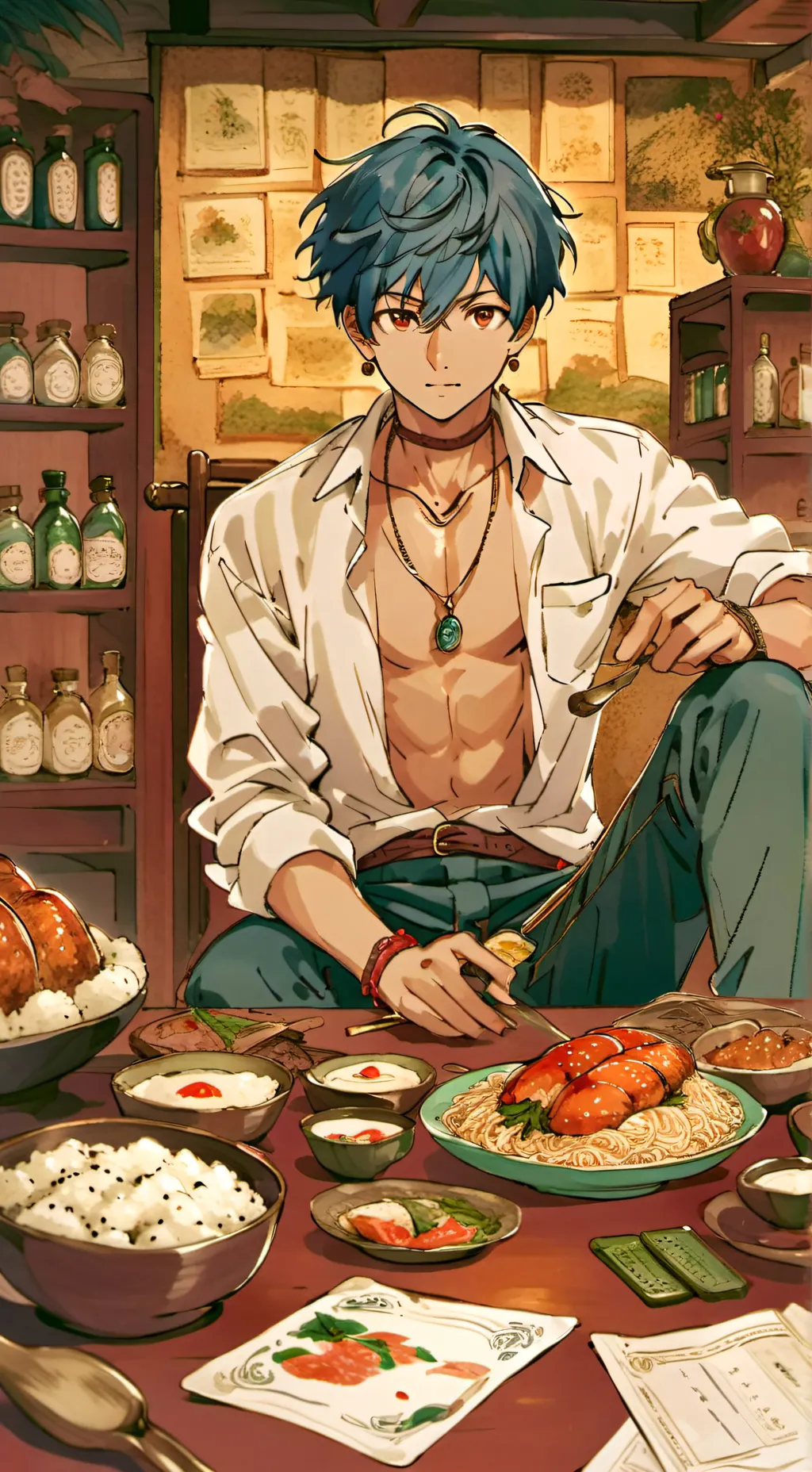 ai character: miguel background