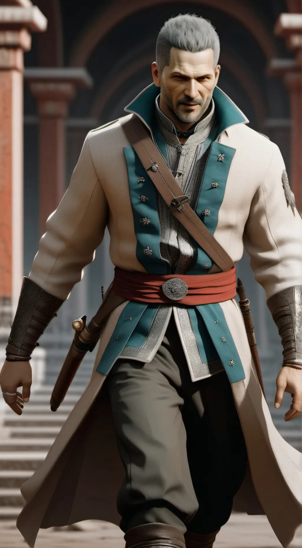 ai character: Marcos background