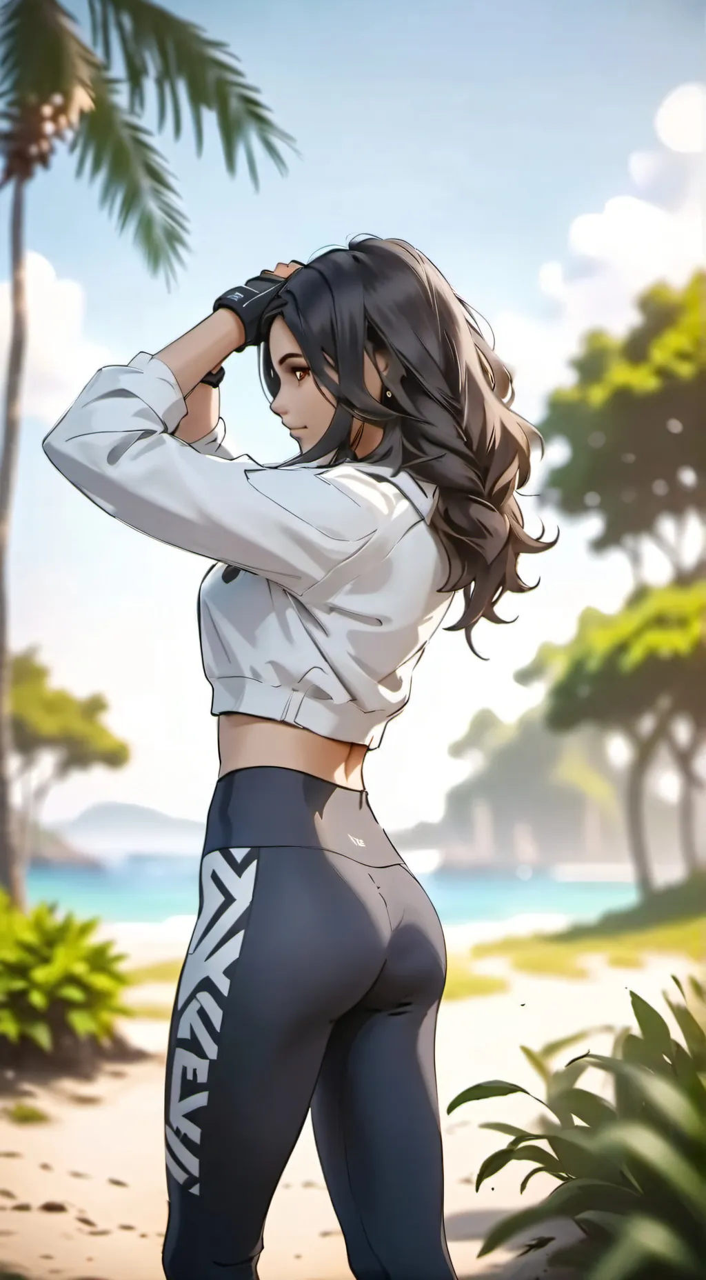 ai character: Liliane47_:; background