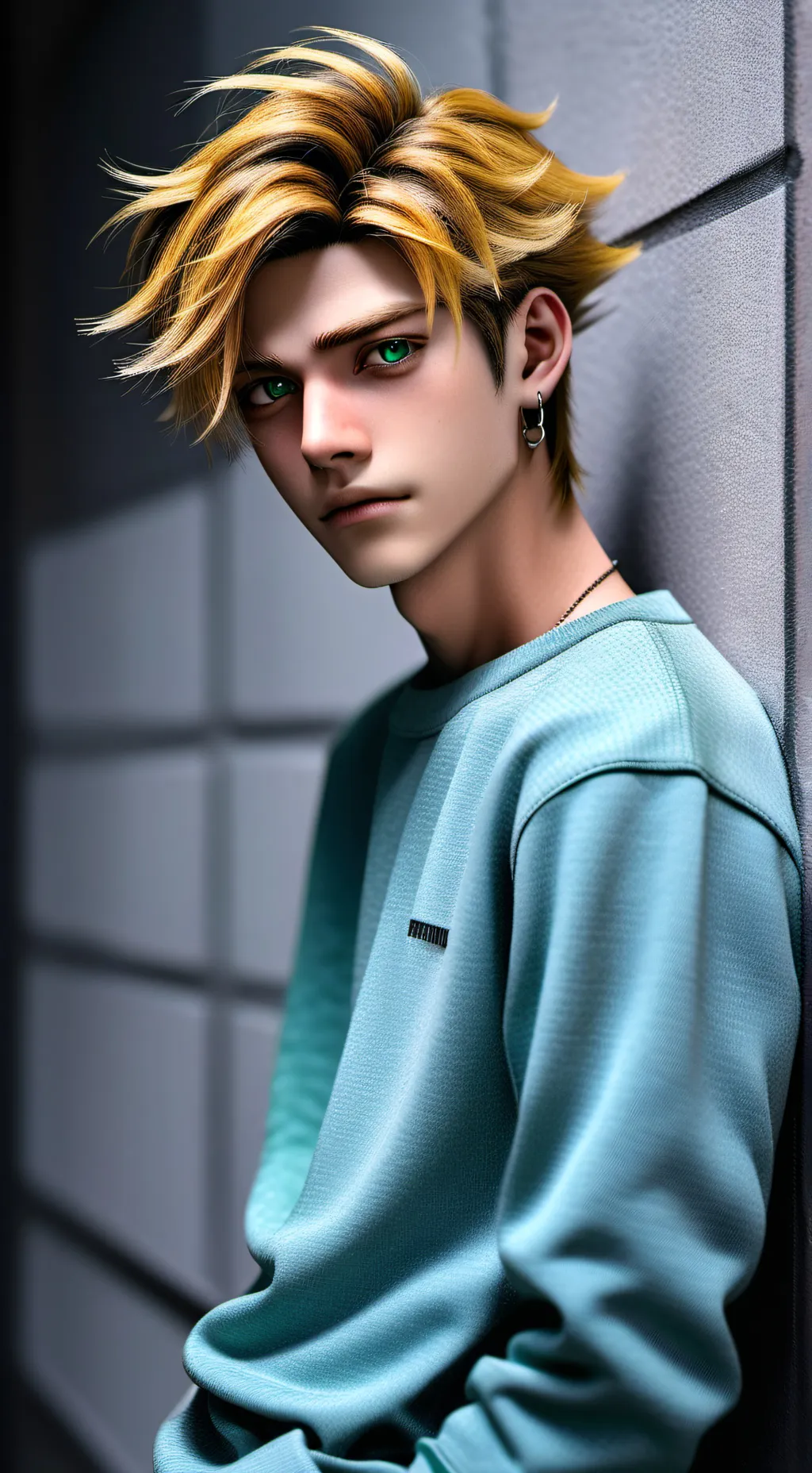 ai character: Tall Enemy with a Soft Spot background