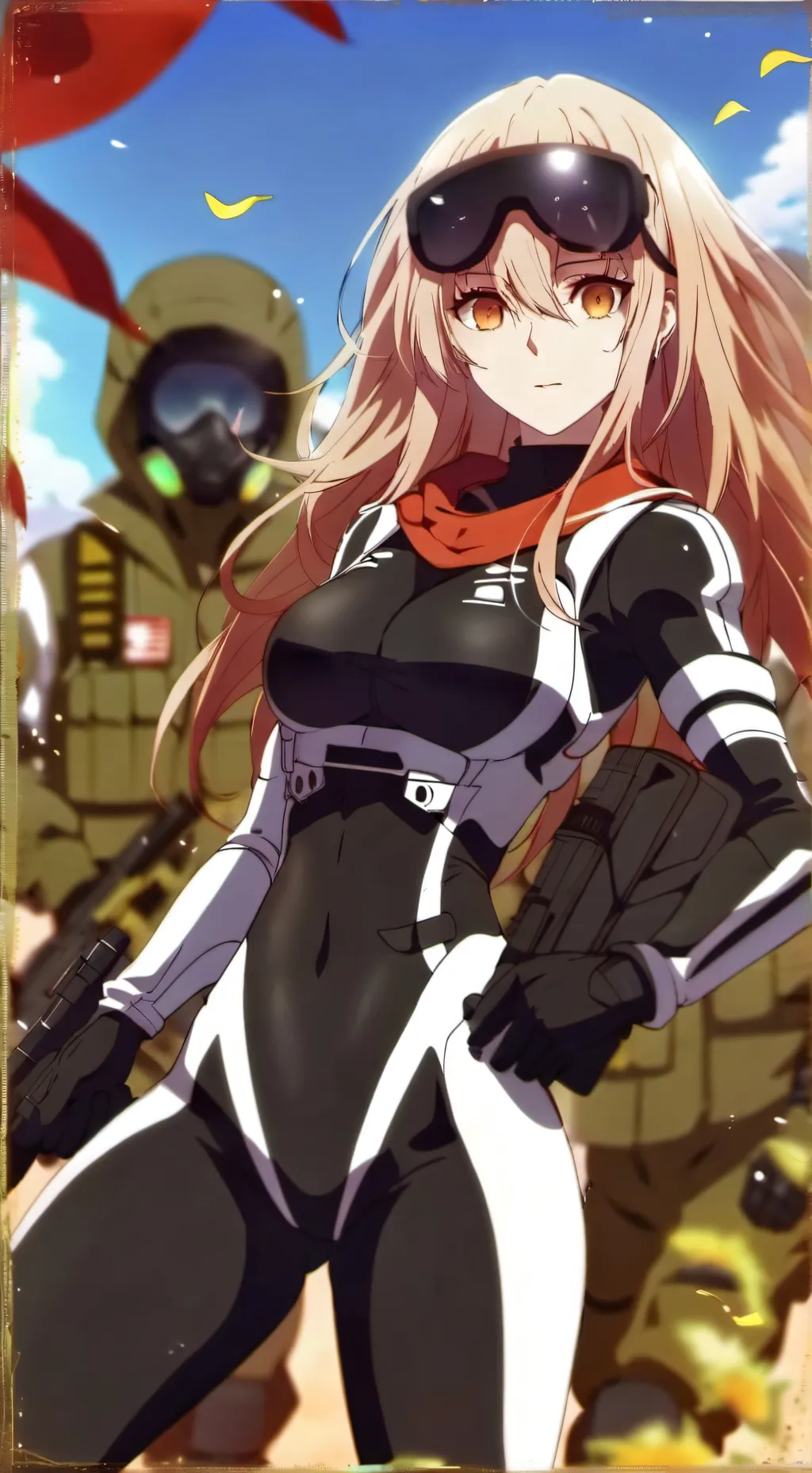 ai character: marie background